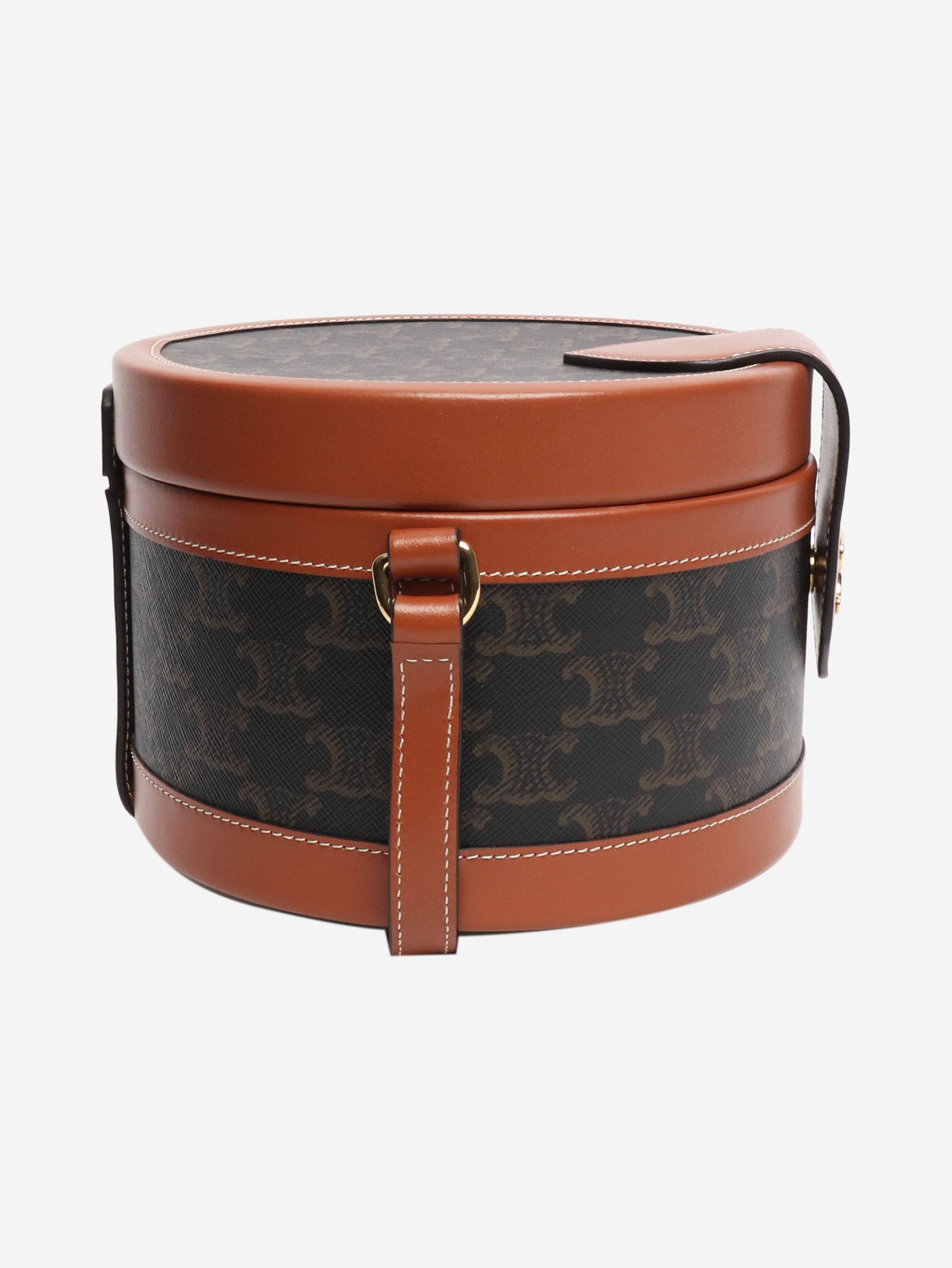 Celine Brown Tambour shoulder bag Size ONE SIZE - 3 Thumbnail