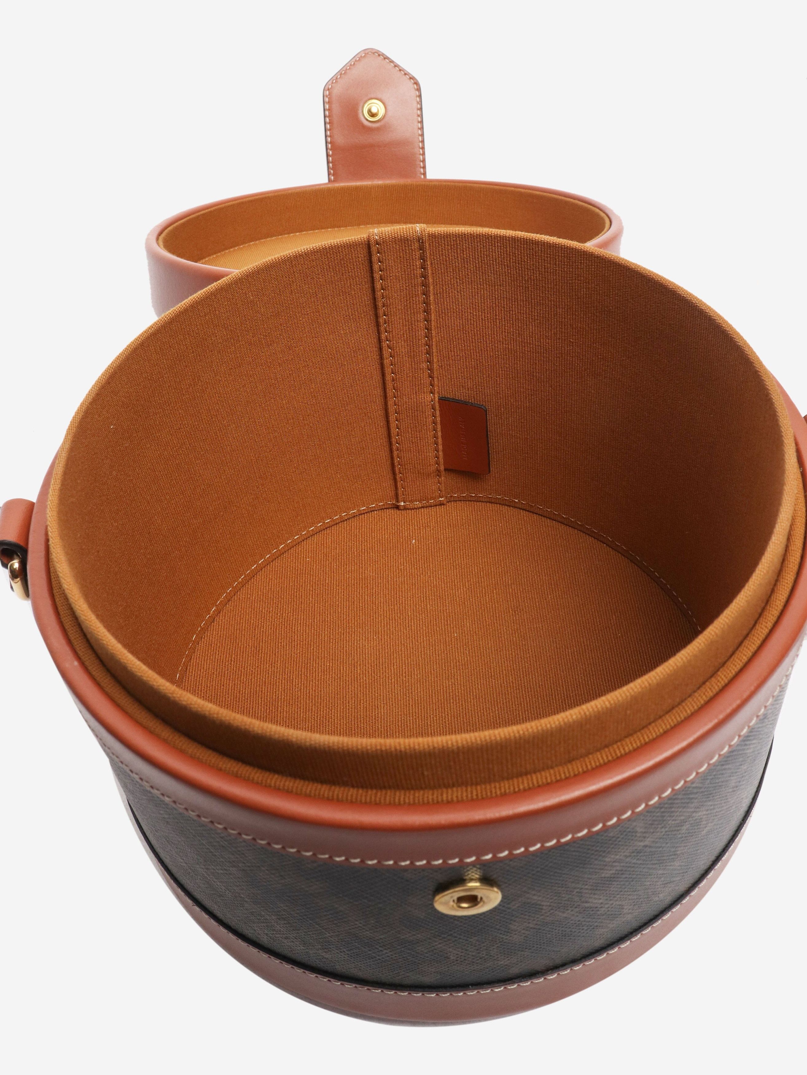 Celine Brown Tambour shoulder bag Size ONE SIZE - 4 Thumbnail