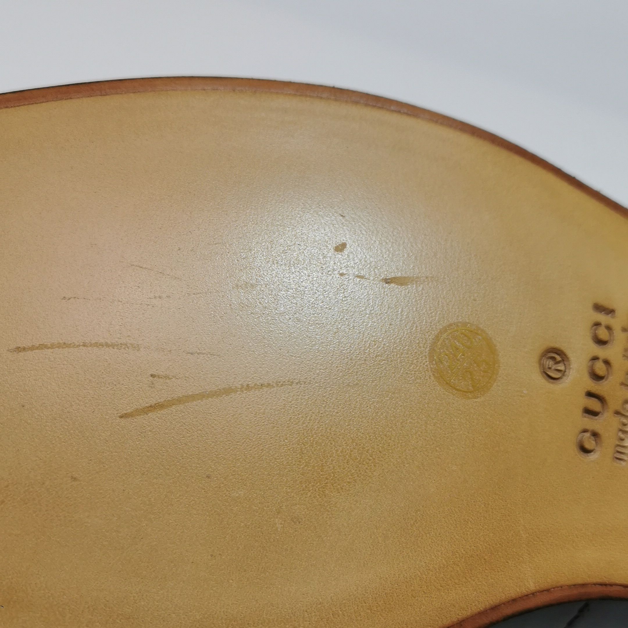 Gucci Gucci Men 6.5 Leather Size US 6.5 / EU 39-40 - 8 Thumbnail