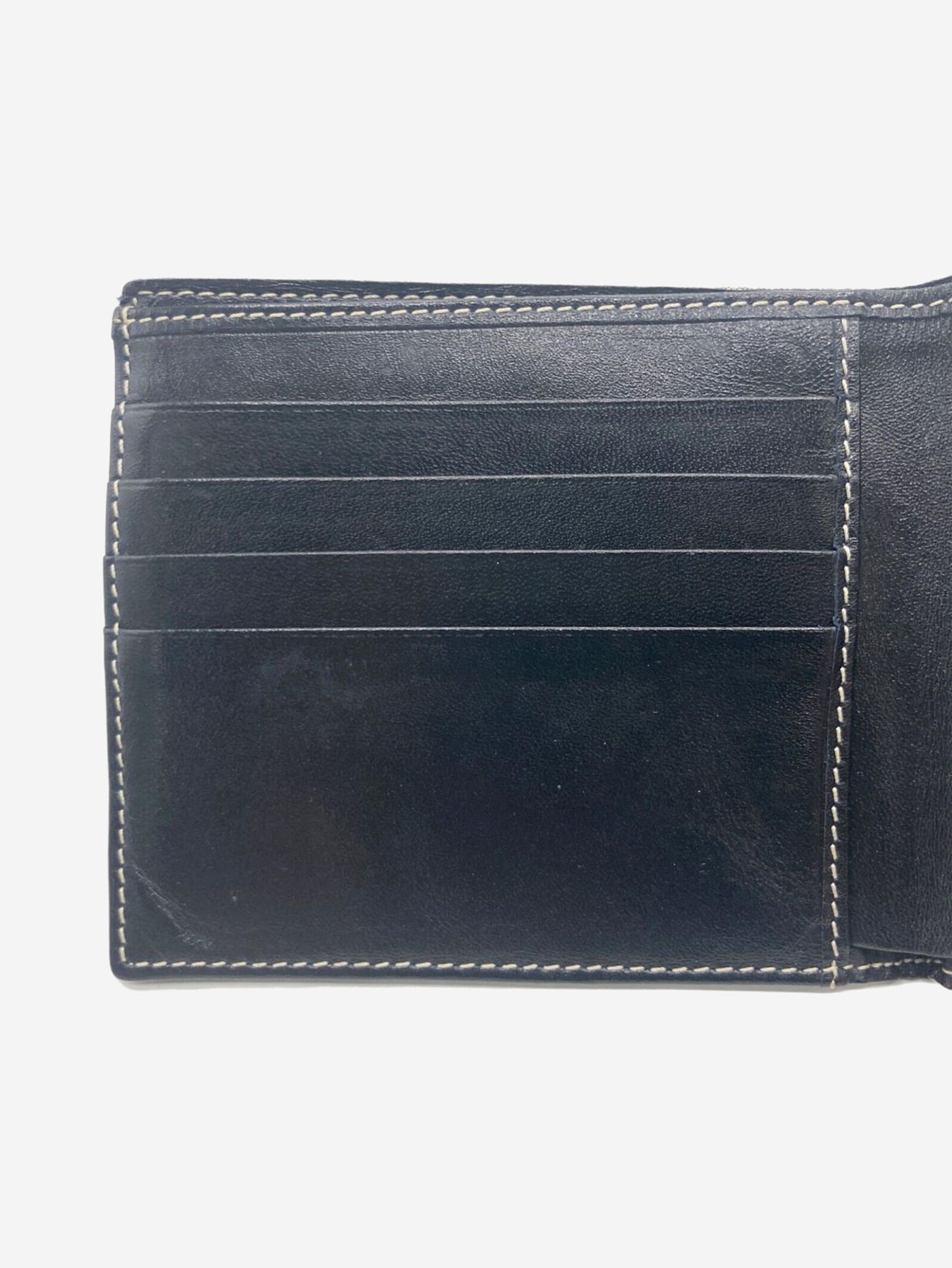 Fendi Blue Zuccino canvas wallet Size ONE SIZE - 4 Thumbnail