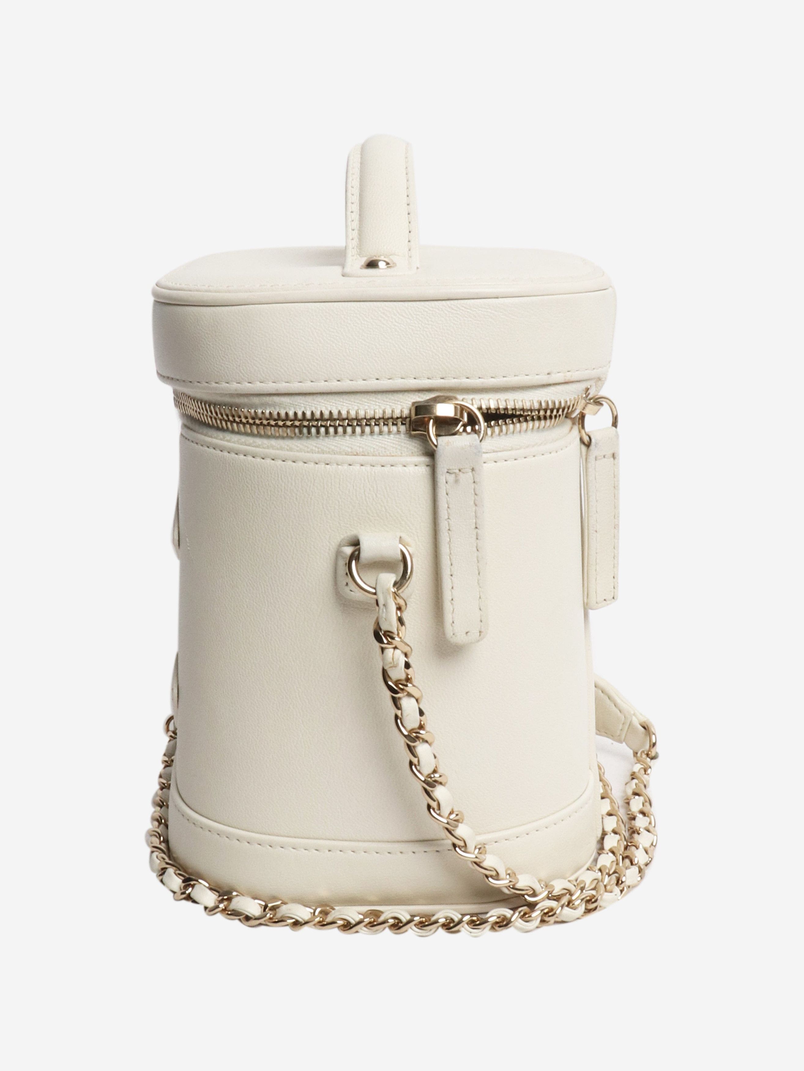 Chanel Cream 2019 lambskin Vanity bag Size ONE SIZE - 2 Thumbnail
