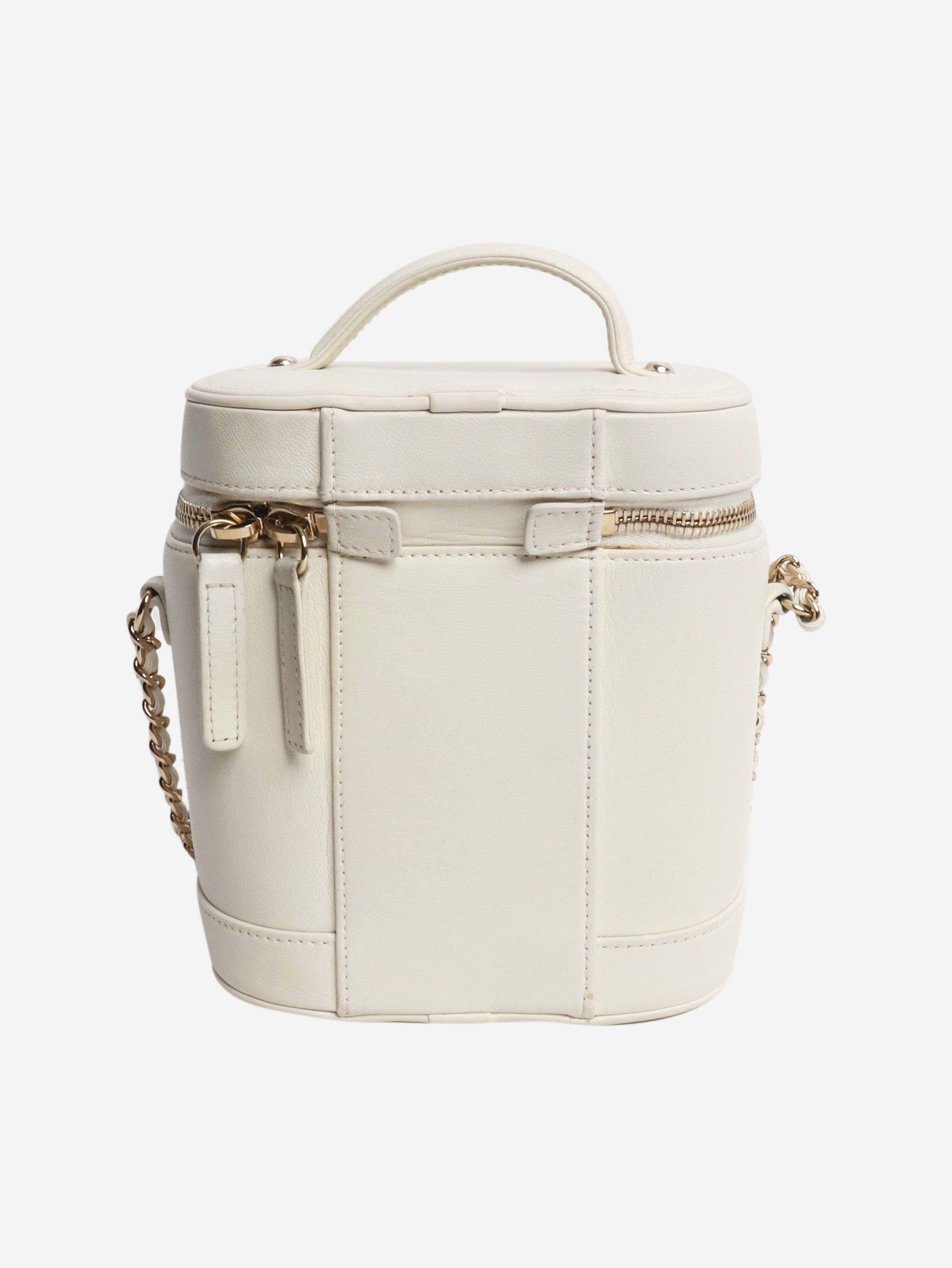 Chanel Cream 2019 lambskin Vanity bag Size ONE SIZE - 3 Thumbnail