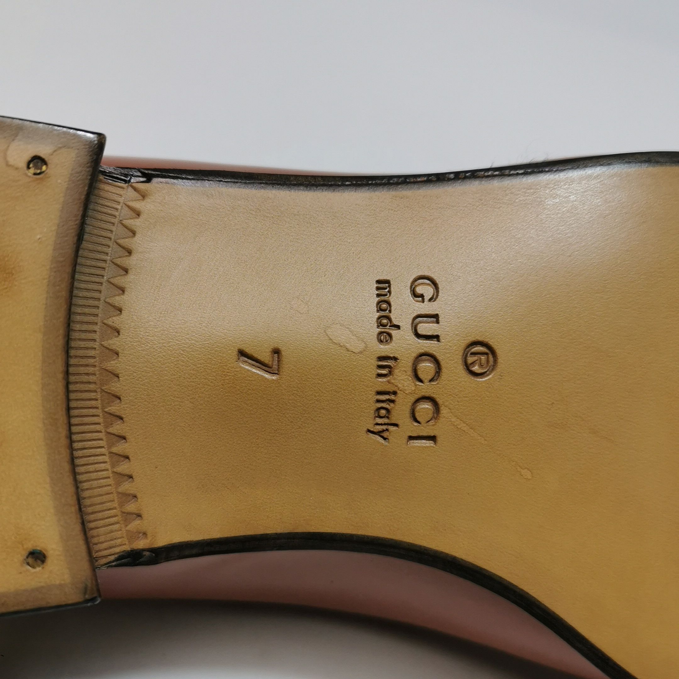 Gucci Gucci Men 8 Leather Size US 8 / EU 41 - 9 Thumbnail