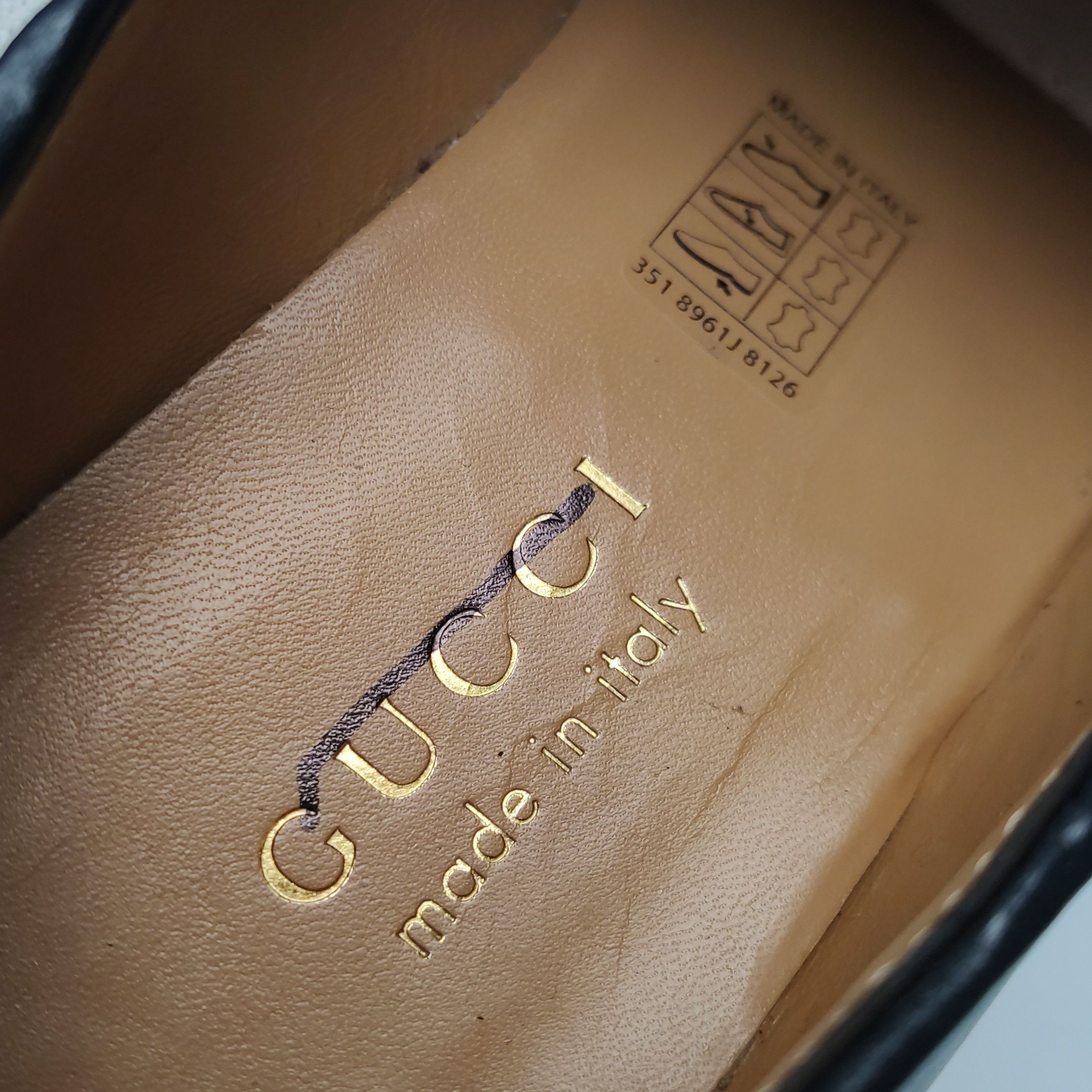 Gucci Gucci Men 8.5 Leather Size US 8.5 / EU 41-42 - 9 Thumbnail