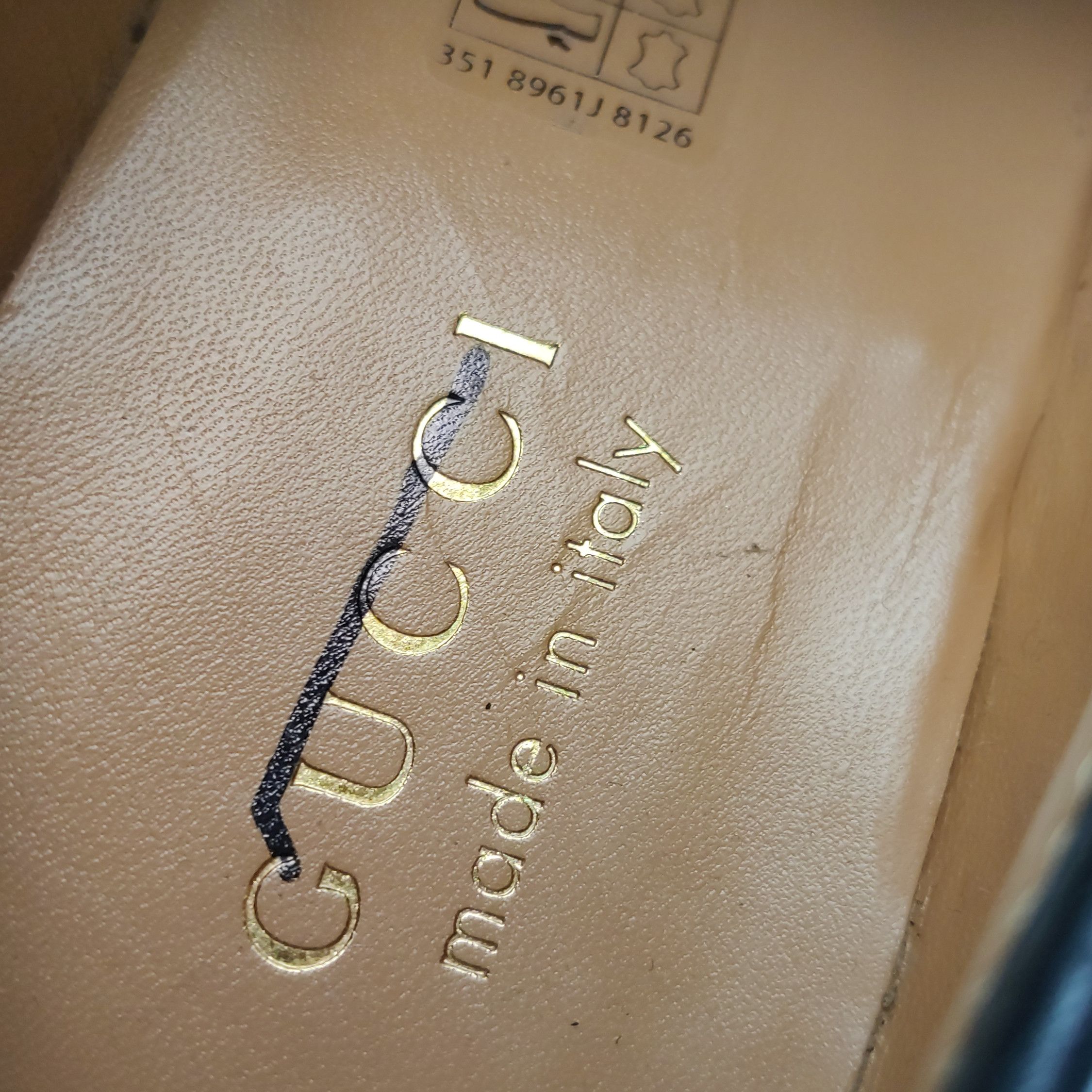 Gucci Gucci Men 8.5 Leather Size US 8.5 / EU 41-42 - 13 Thumbnail