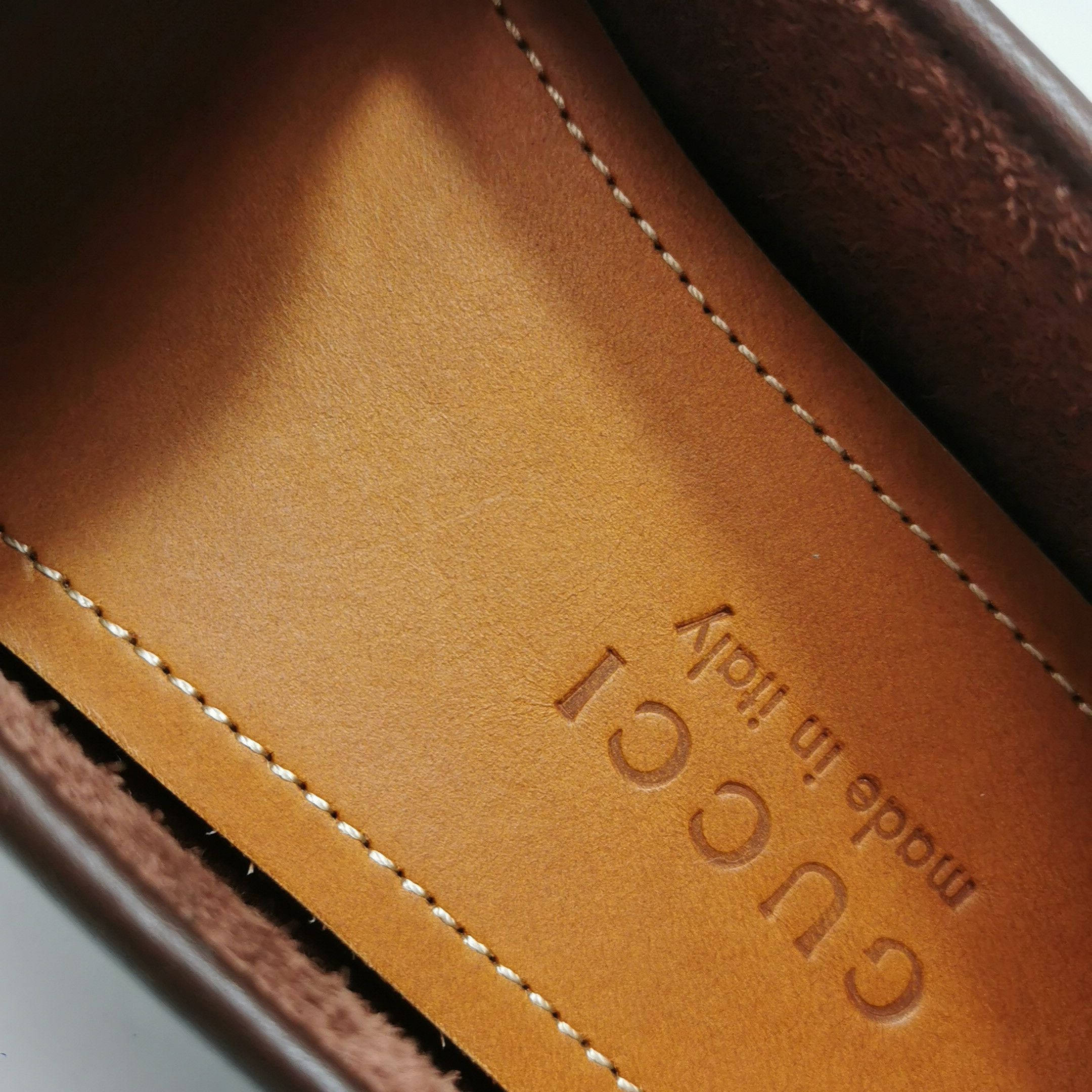 Gucci Gucci Men 8.5 Leather Size US 8.5 / EU 41-42 - 10 Thumbnail