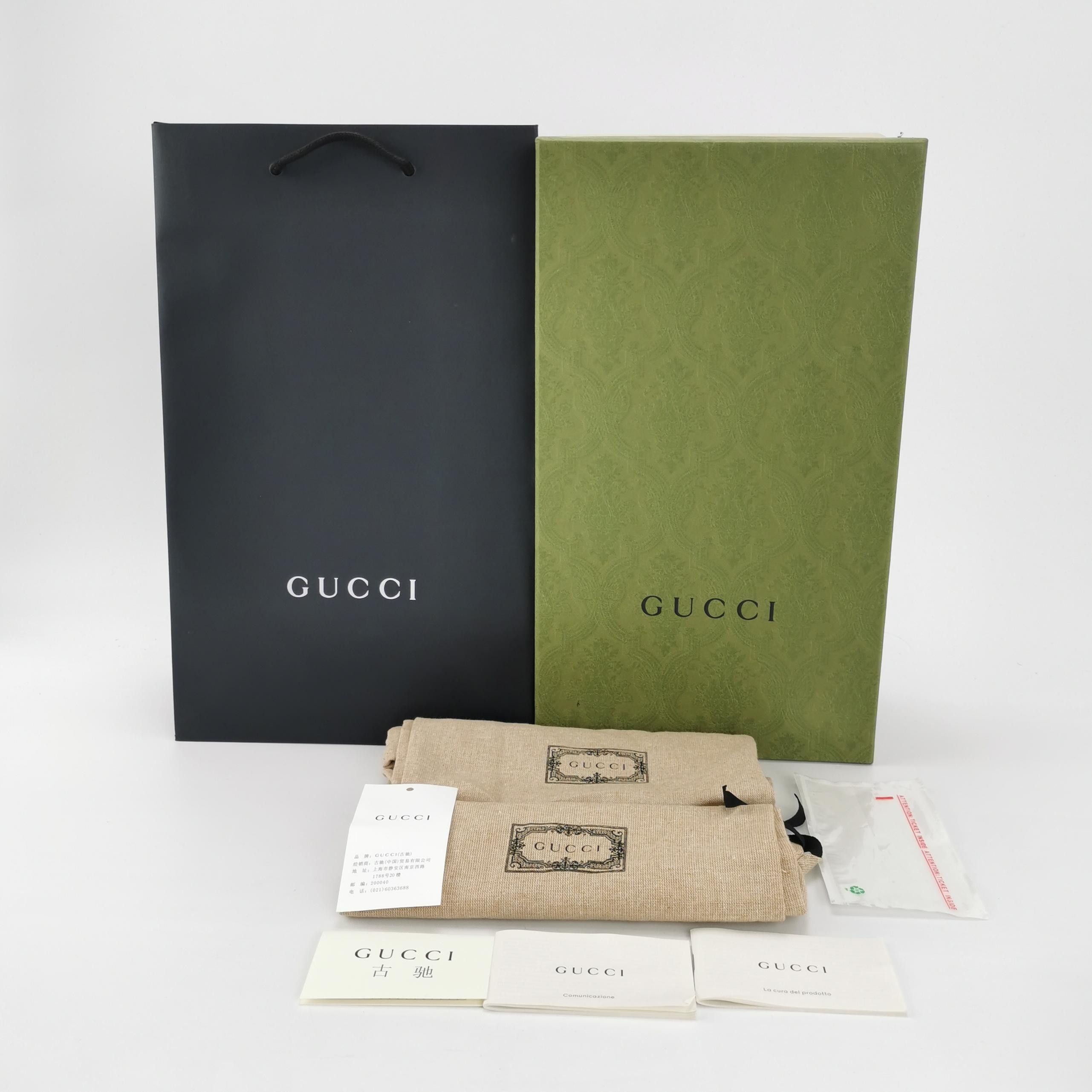 Gucci Gucci Men 5.5 Leather Size US 5.5 / EU 38 - 6 Thumbnail
