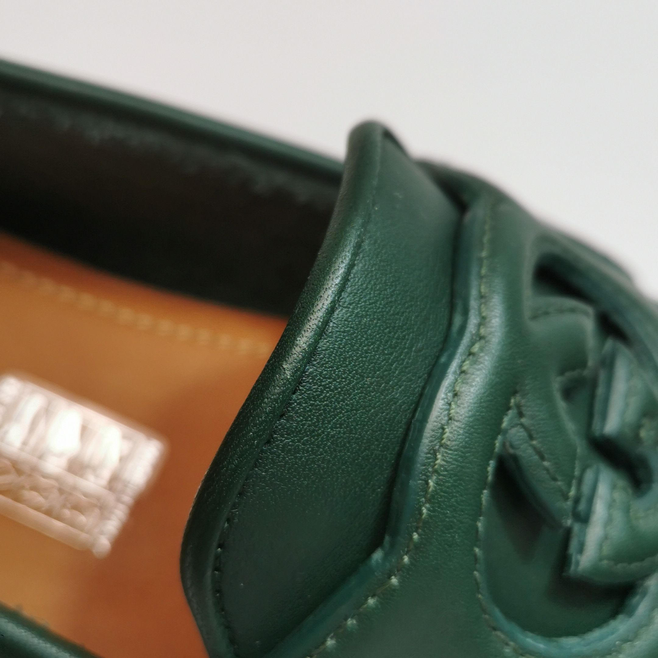 Gucci Gucci Men 5.5 Leather Size US 5.5 / EU 38 - 7 Thumbnail