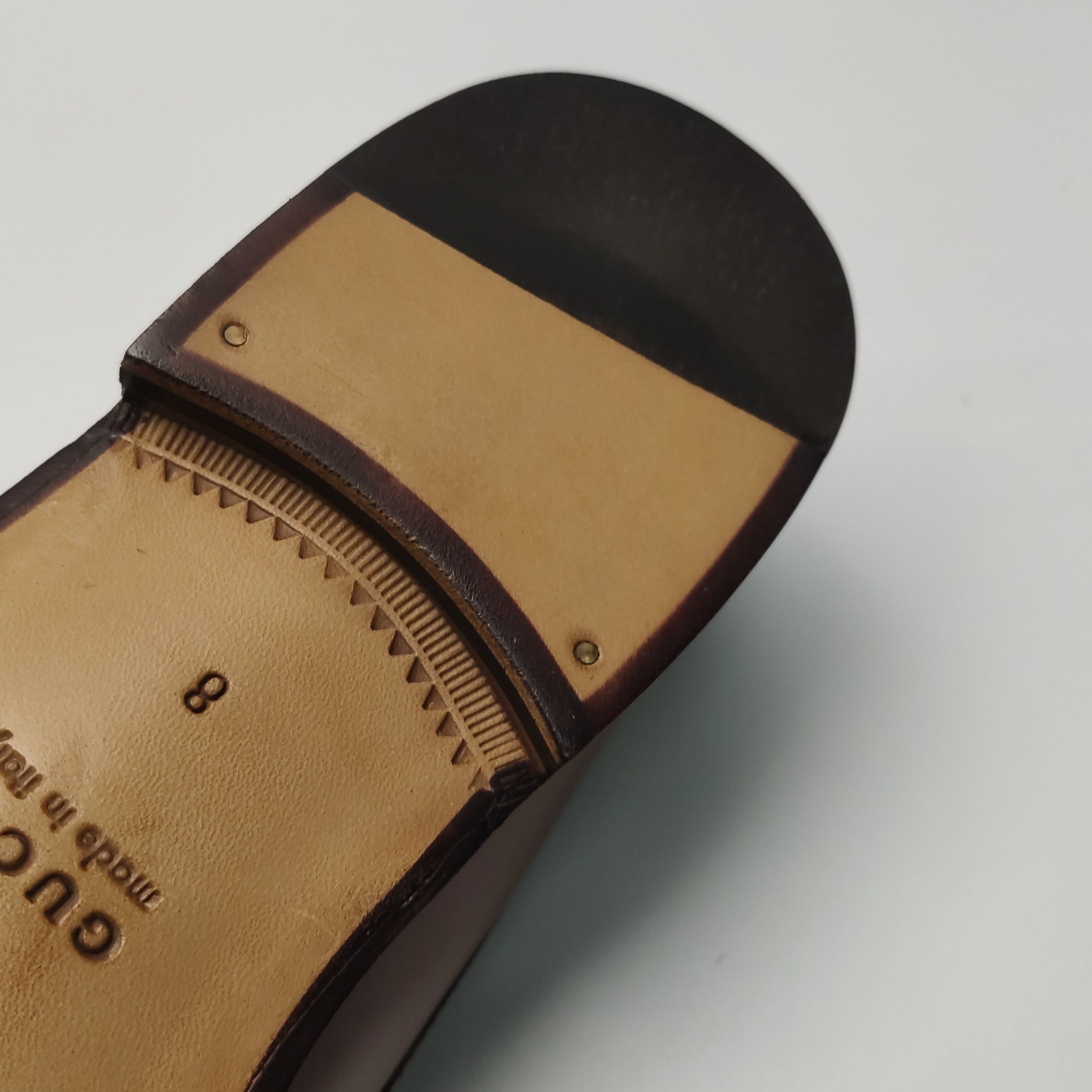 Gucci Gucci Men 9 Leather Size US 9 / EU 42 - 12 Thumbnail