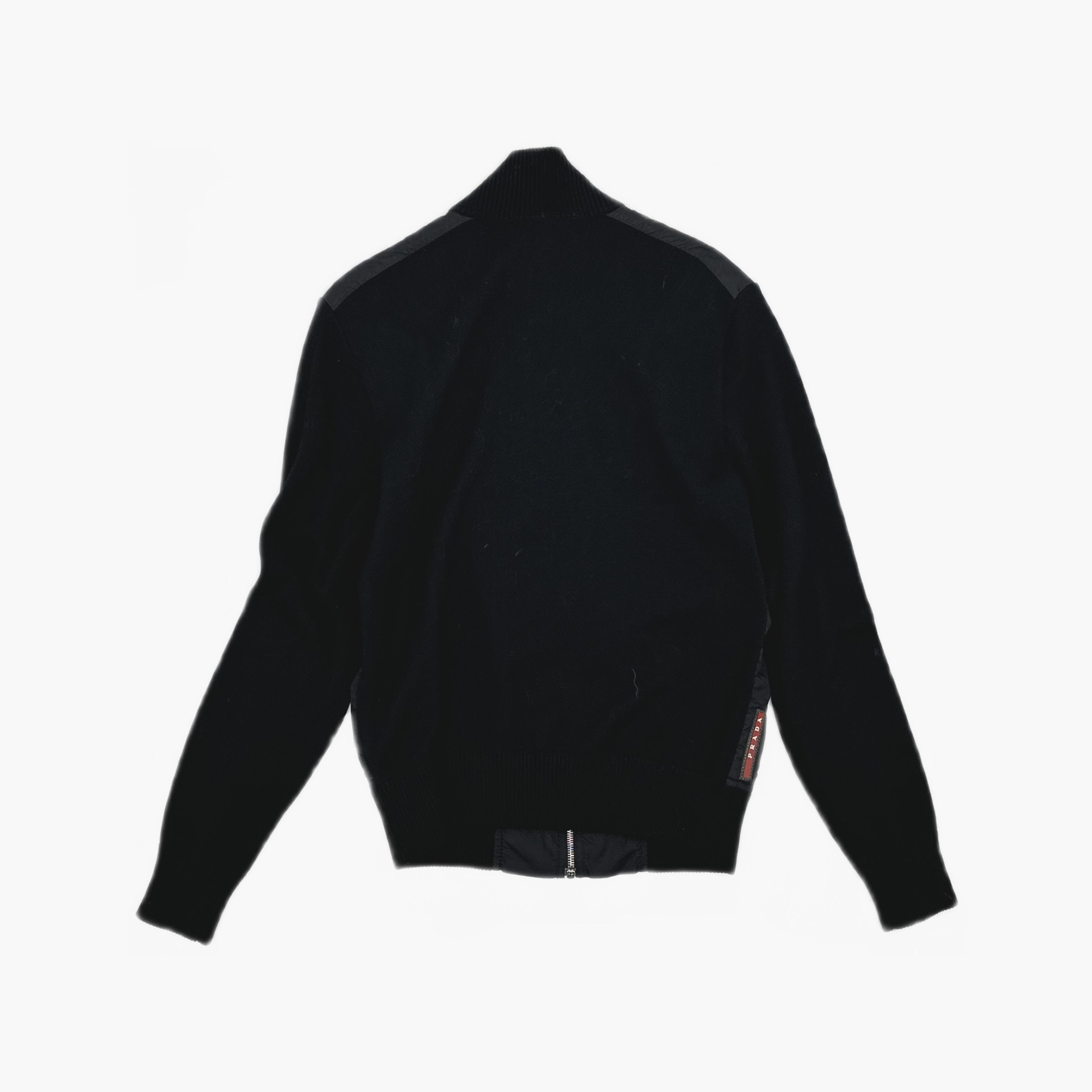 Prada Prada Wool Nylon Bomber Jacket Size M Size US M / EU 48-50 / 2 - 2 Thumbnail