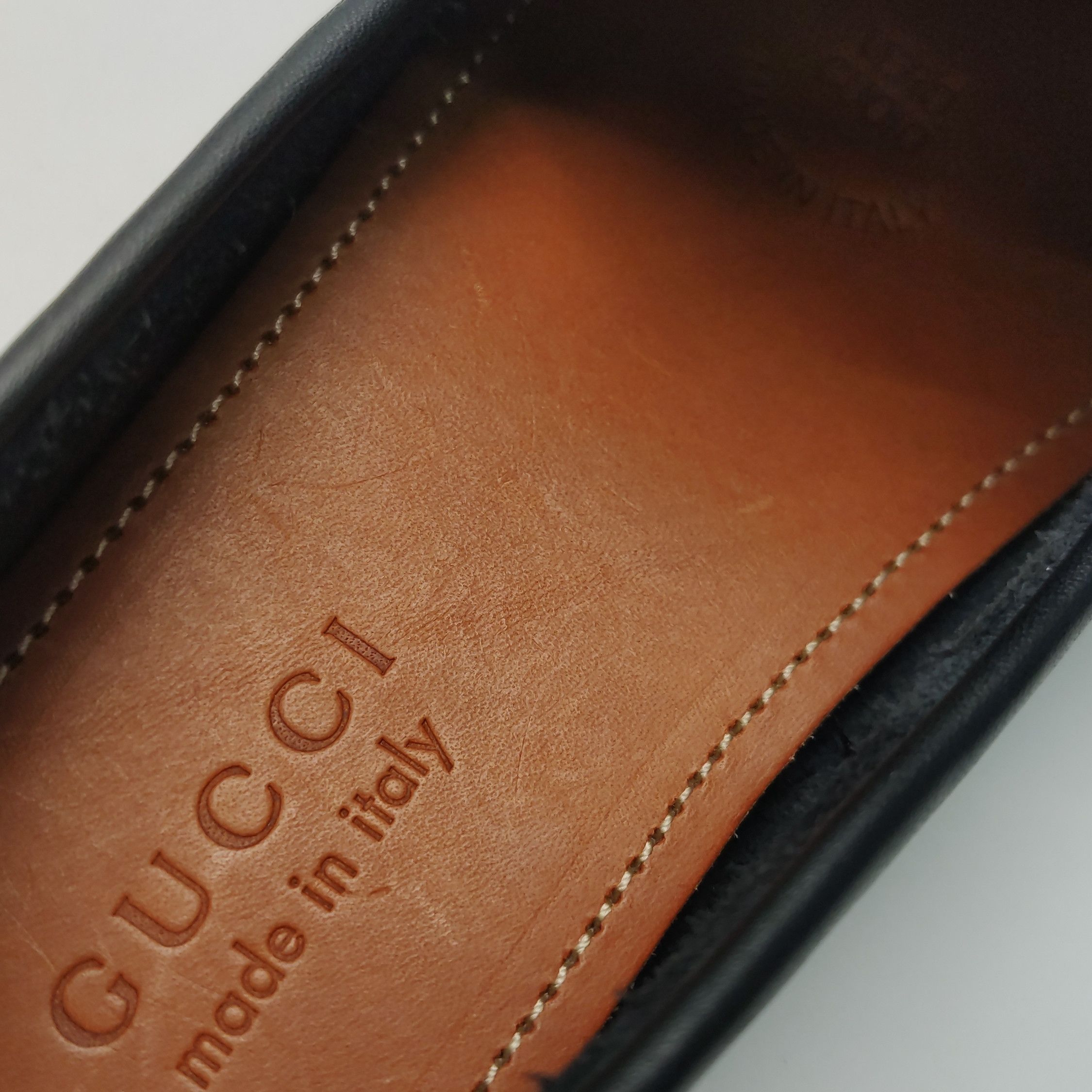 Gucci Gucci Men 5.5 Leather Size US 5.5 / EU 38 - 11 Thumbnail