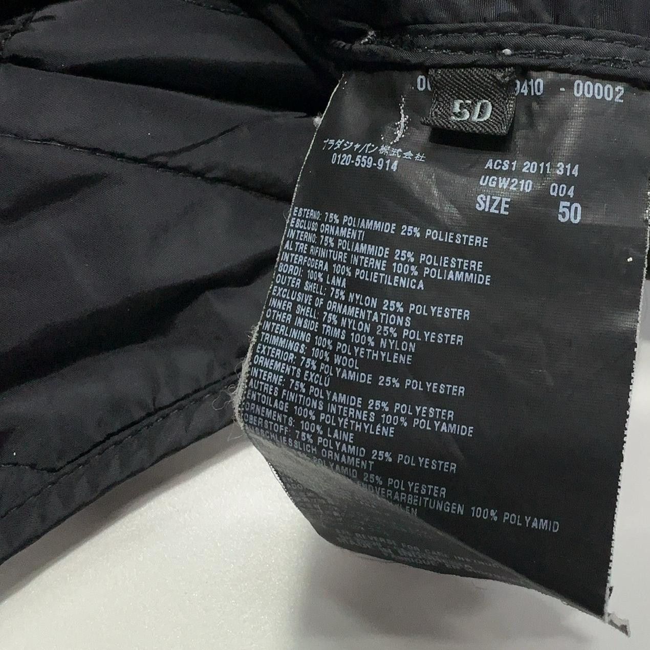 Prada Prada Quilted Zip-Up Jacket Size 50 Size US M / EU 48-50 / 2 - 10 Thumbnail