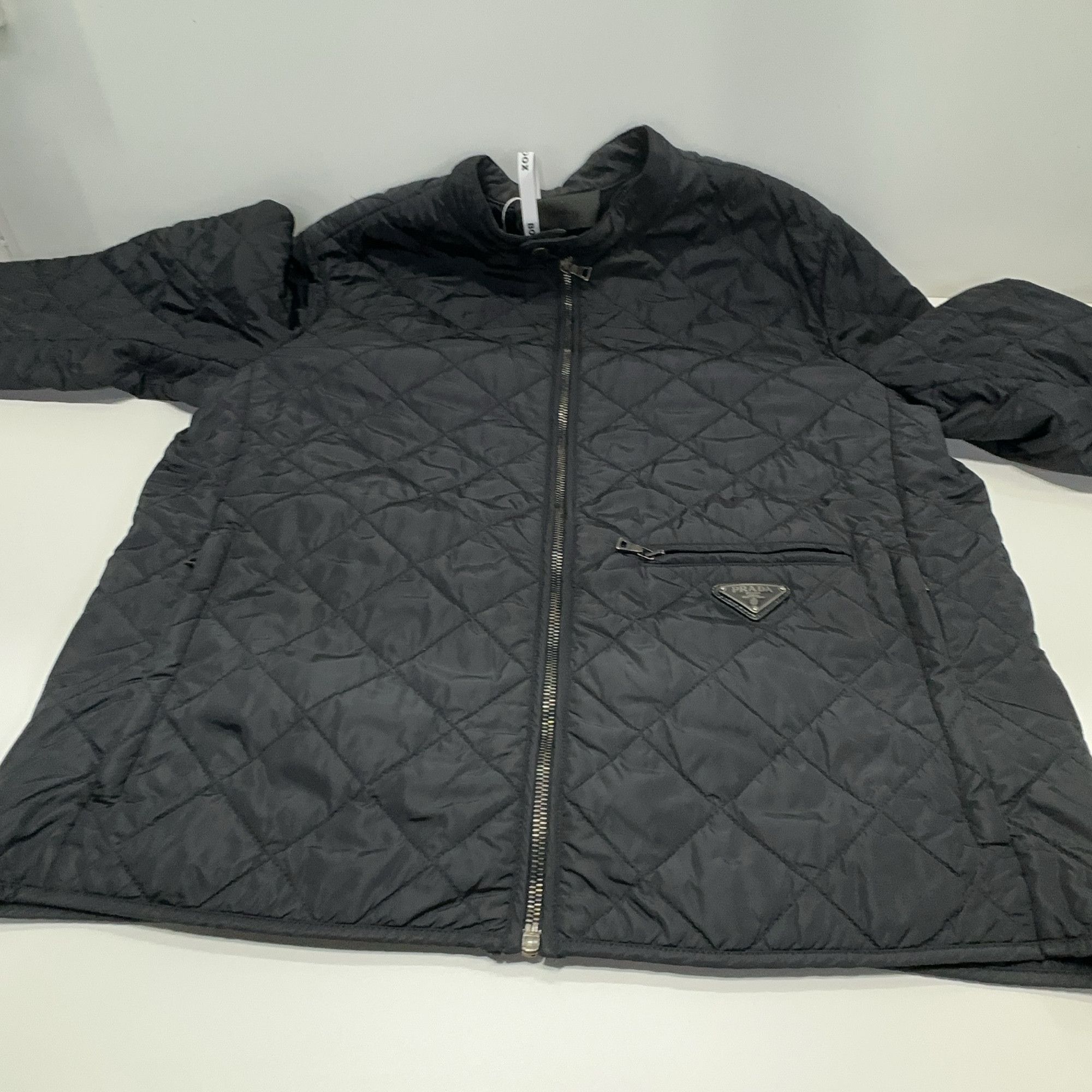 Prada Prada Quilted Zip-Up Jacket Size 50 Size US M / EU 48-50 / 2 - 14 Thumbnail