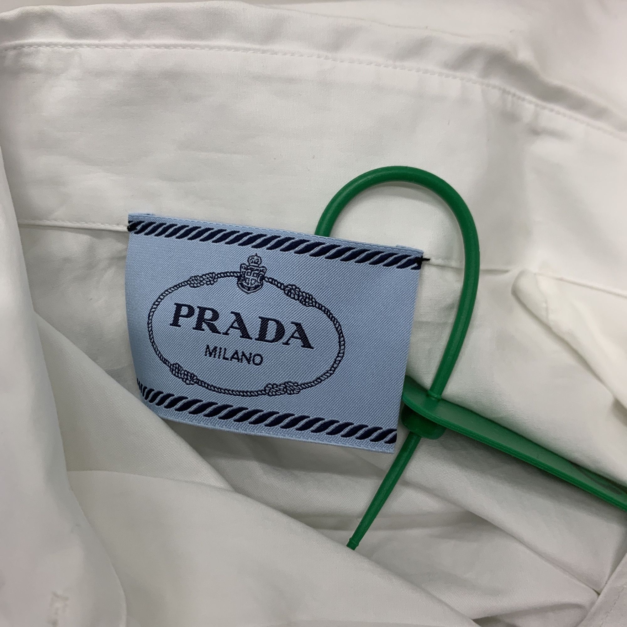 Prada Prada Signaux Graphic Shirt Dress Size 38 Size XS / US 0-2 / IT 36-38 - 3 Thumbnail