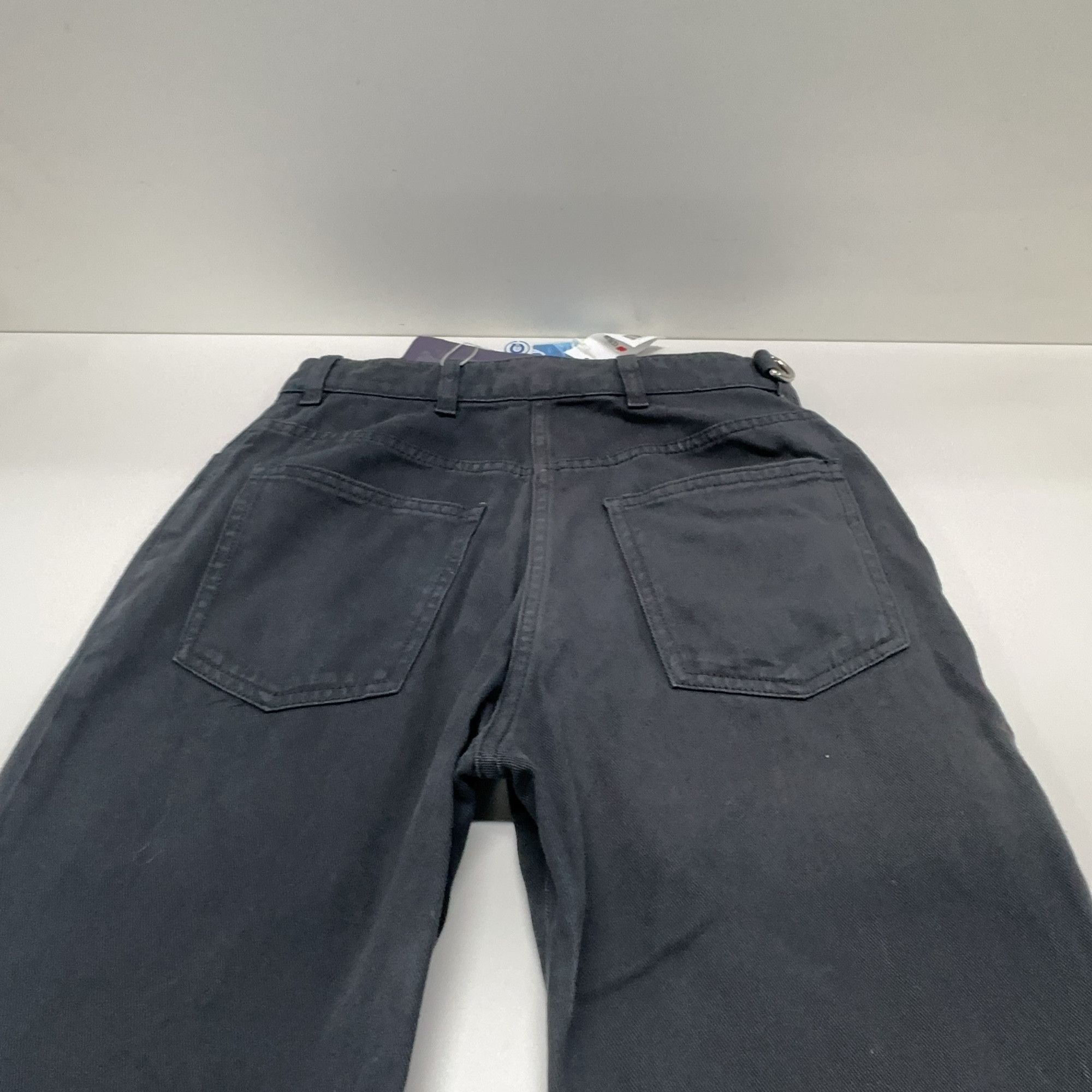 Prada Prada Zip Detail Denim Pants Black Size 27 Size US 27 - 12 Thumbnail