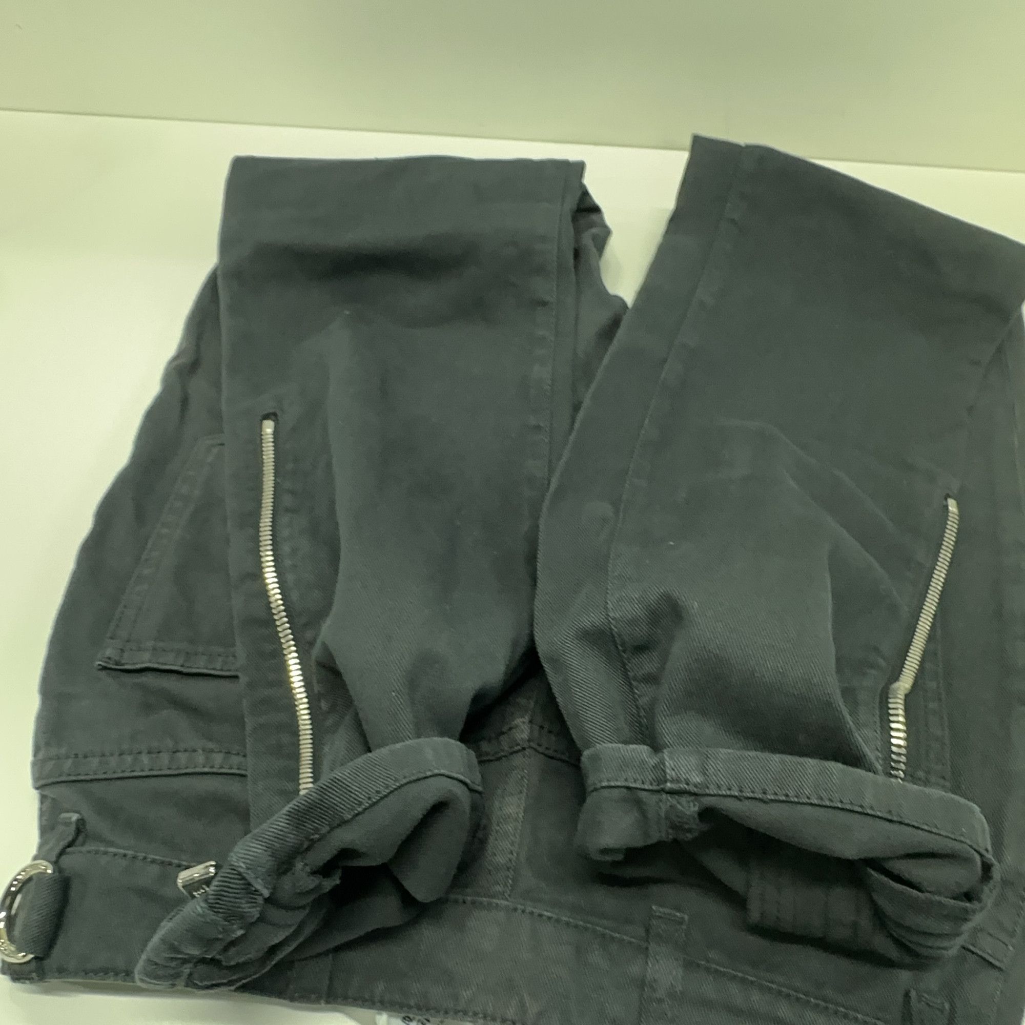 Prada Prada Zip Detail Denim Pants Black Size 27 Size US 27 - 11 Thumbnail
