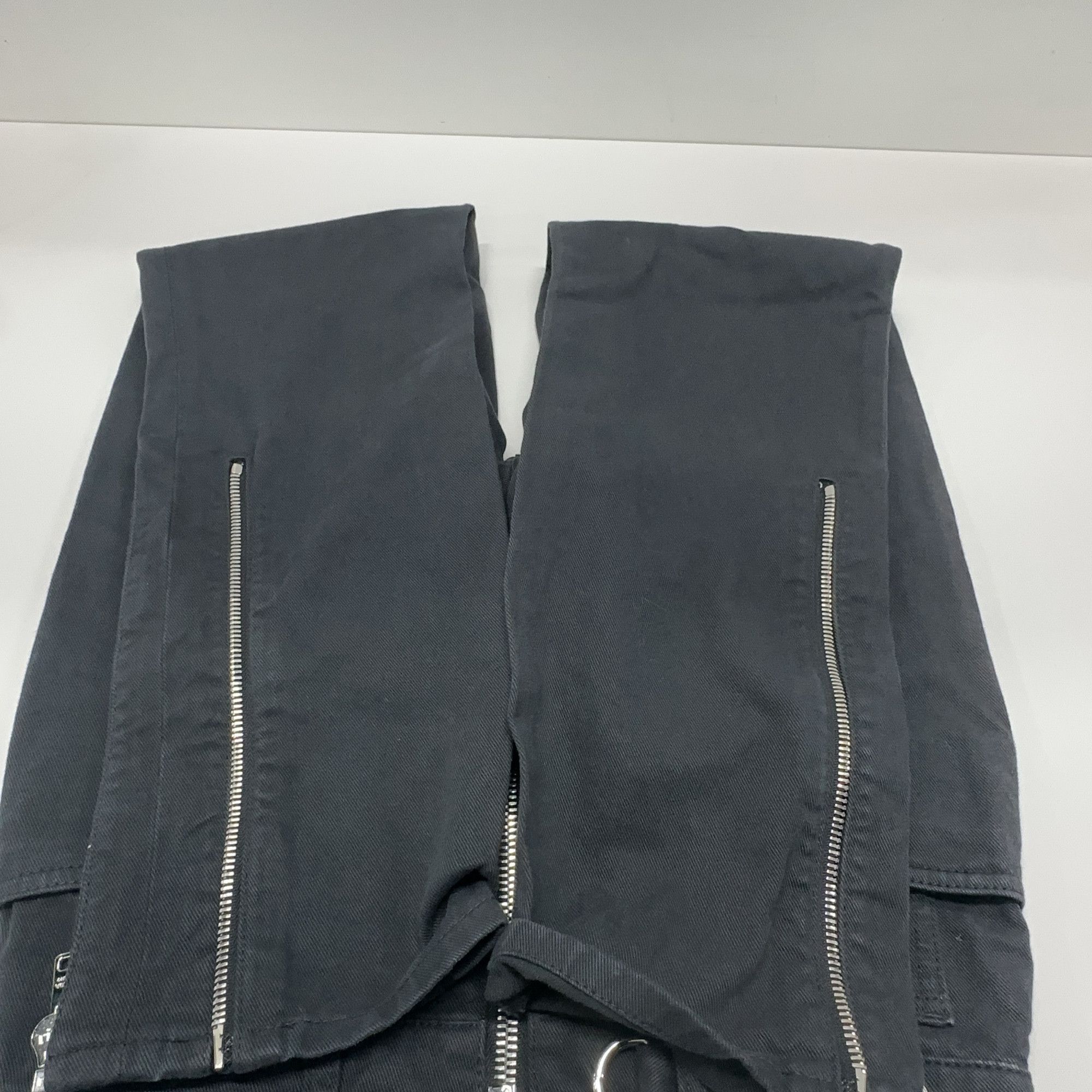 Prada Prada Zip Detail Denim Pants Black Size 27 Size US 27 - 13 Thumbnail