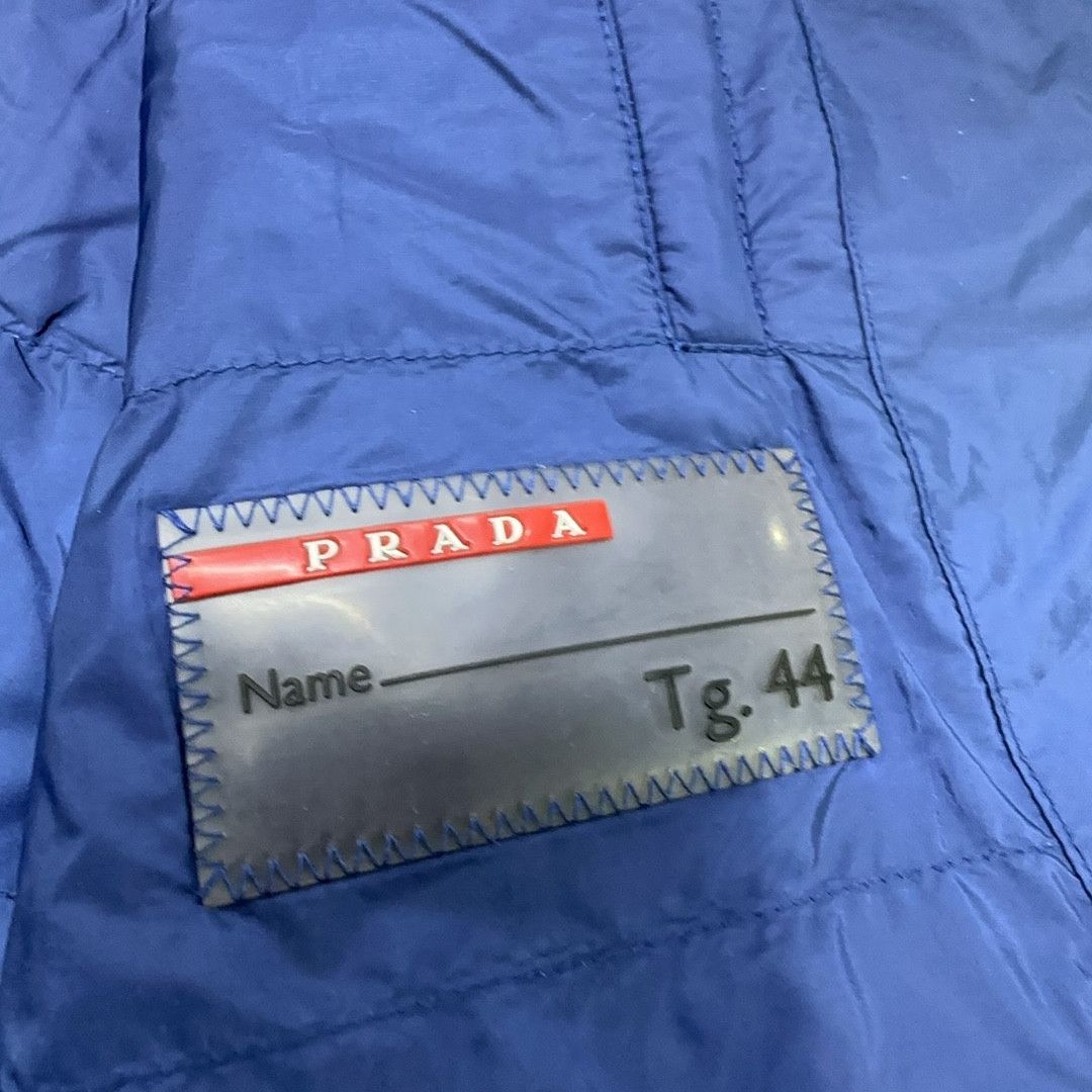 Prada Prada Blue Down Jacket Size 44 Size US S / EU 44-46 / 1 - 4 Thumbnail