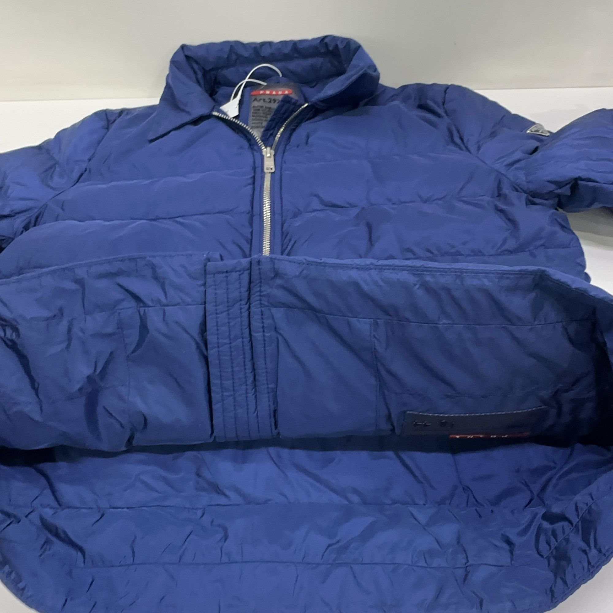 Prada Prada Blue Down Jacket Size 44 Size US S / EU 44-46 / 1 - 8 Thumbnail