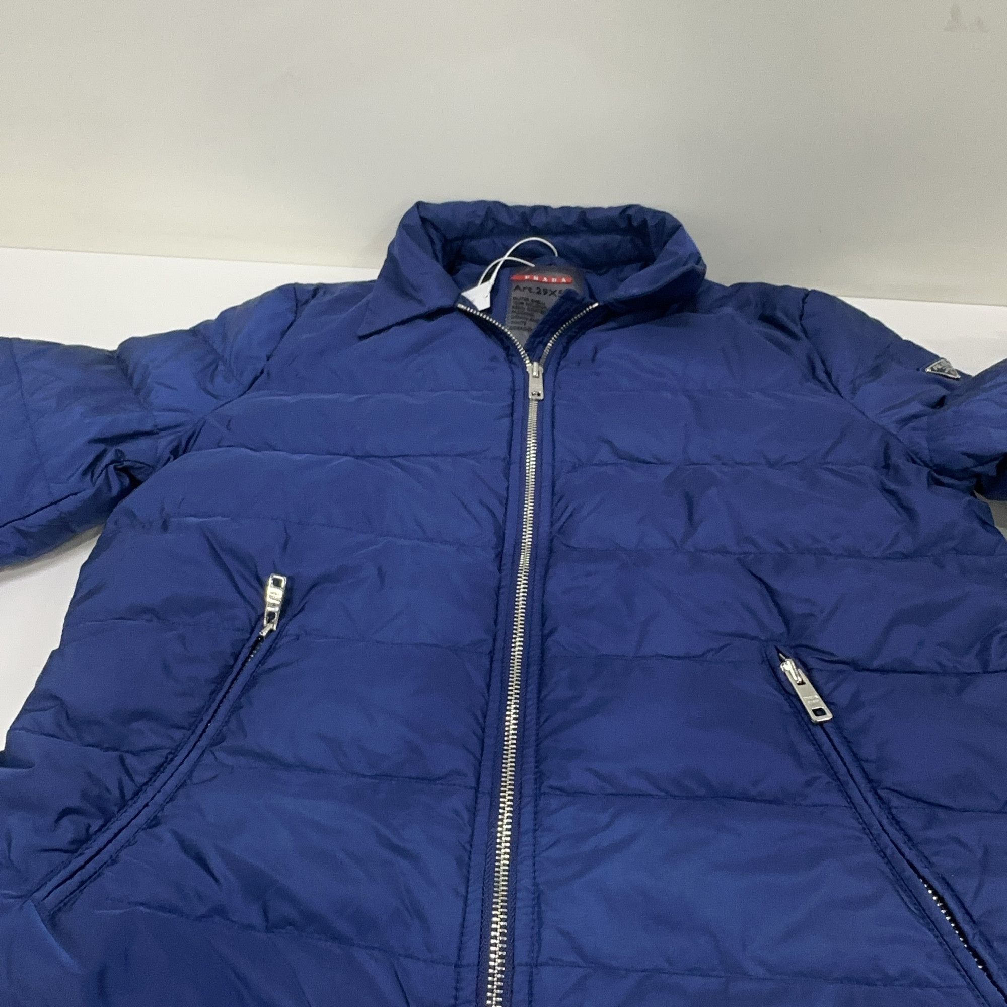 Prada Prada Blue Down Jacket Size 44 Size US S / EU 44-46 / 1 - 9 Thumbnail
