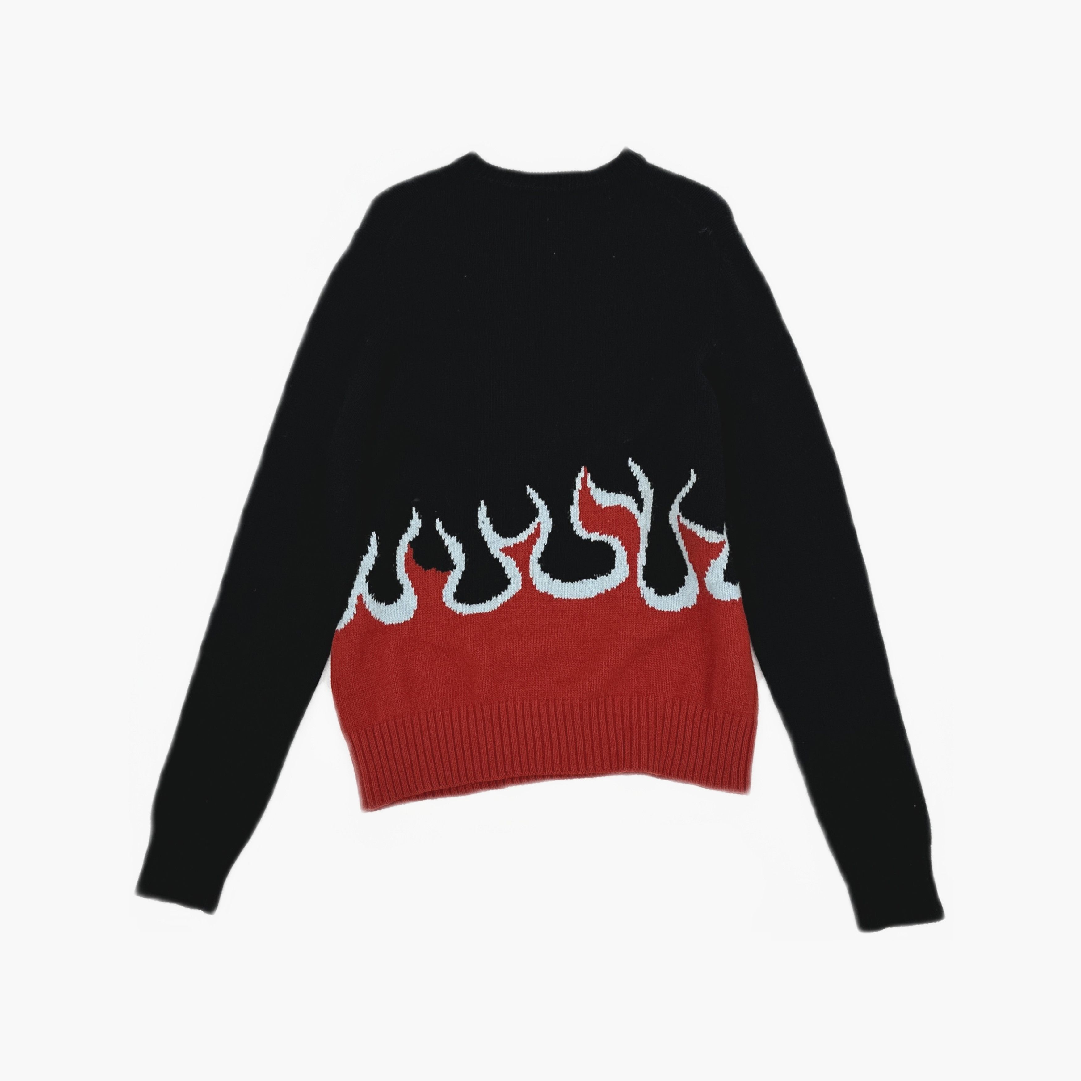 Prada Prada Flame Knit Sweater Size L Size US L / EU 52-54 / 3 - 2 Thumbnail