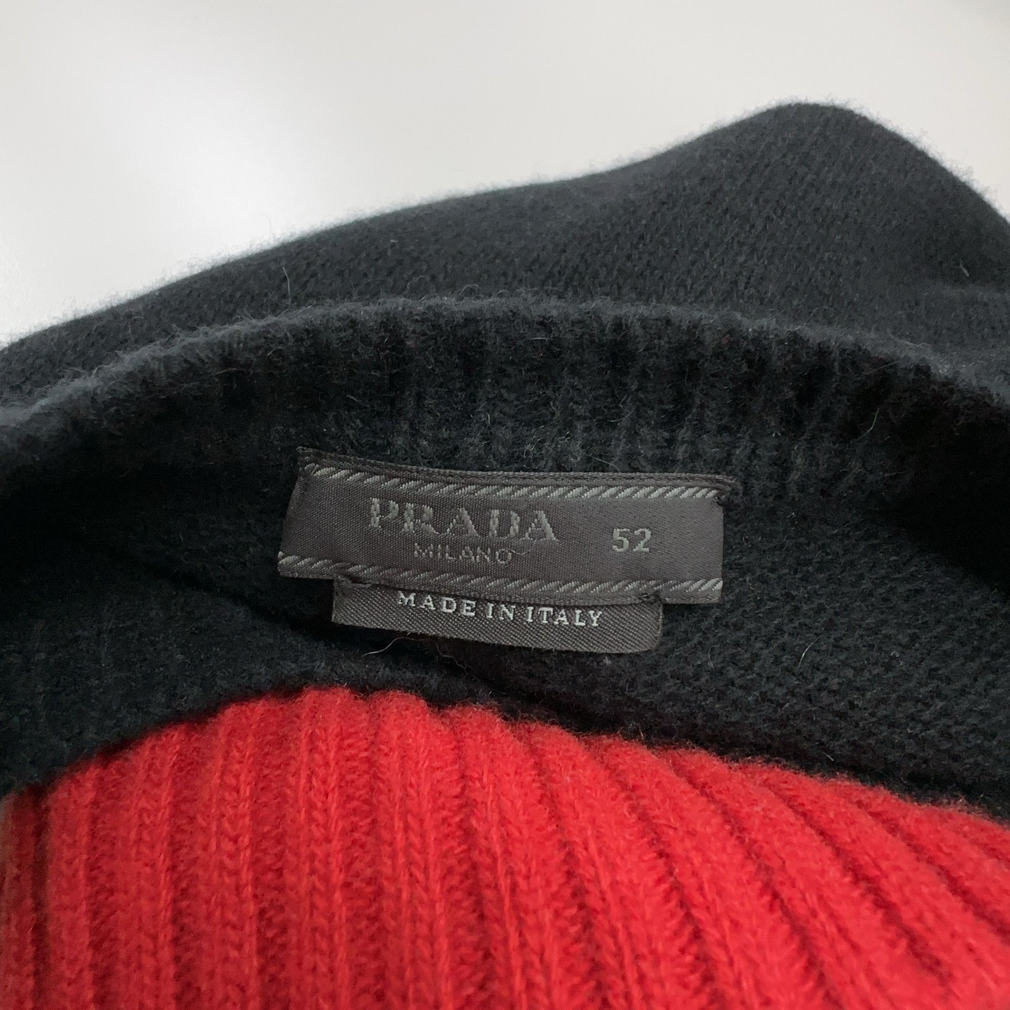 Prada Prada Flame Knit Sweater Size L Size US L / EU 52-54 / 3 - 5 Thumbnail