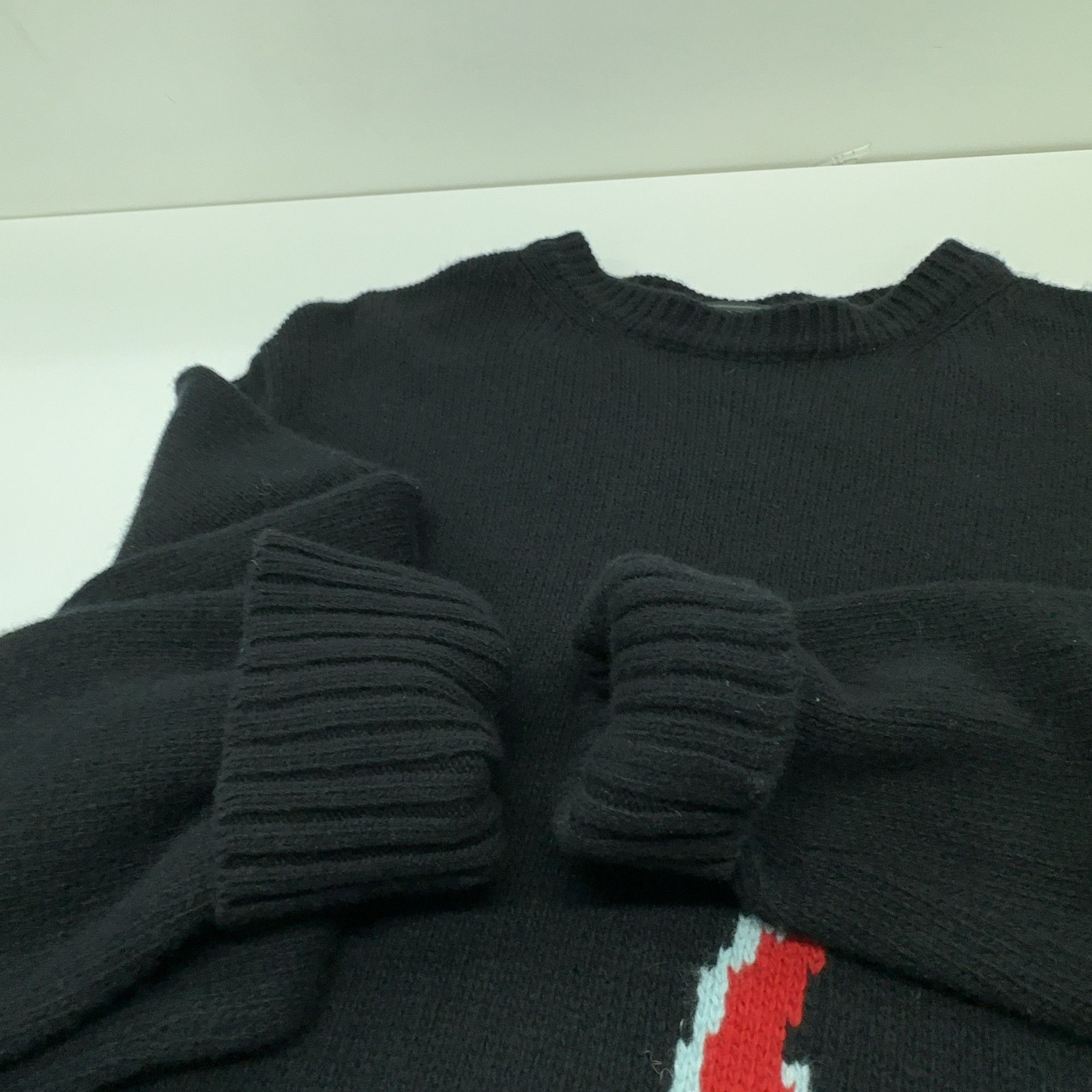 Prada Prada Flame Knit Sweater Size L Size US L / EU 52-54 / 3 - 7 Thumbnail