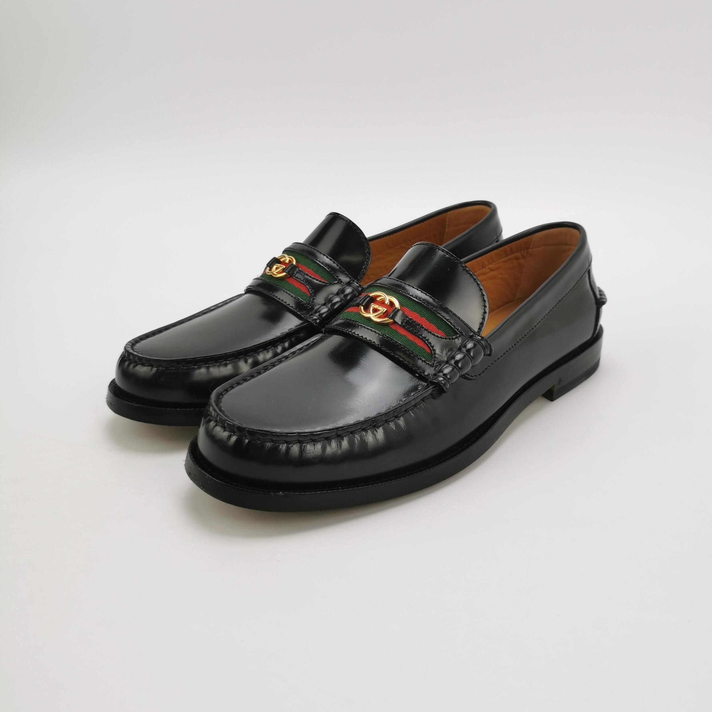 Gucci Gucci Men 9.5 Leather Size US 9.5 / EU 42-43 - 2 Thumbnail
