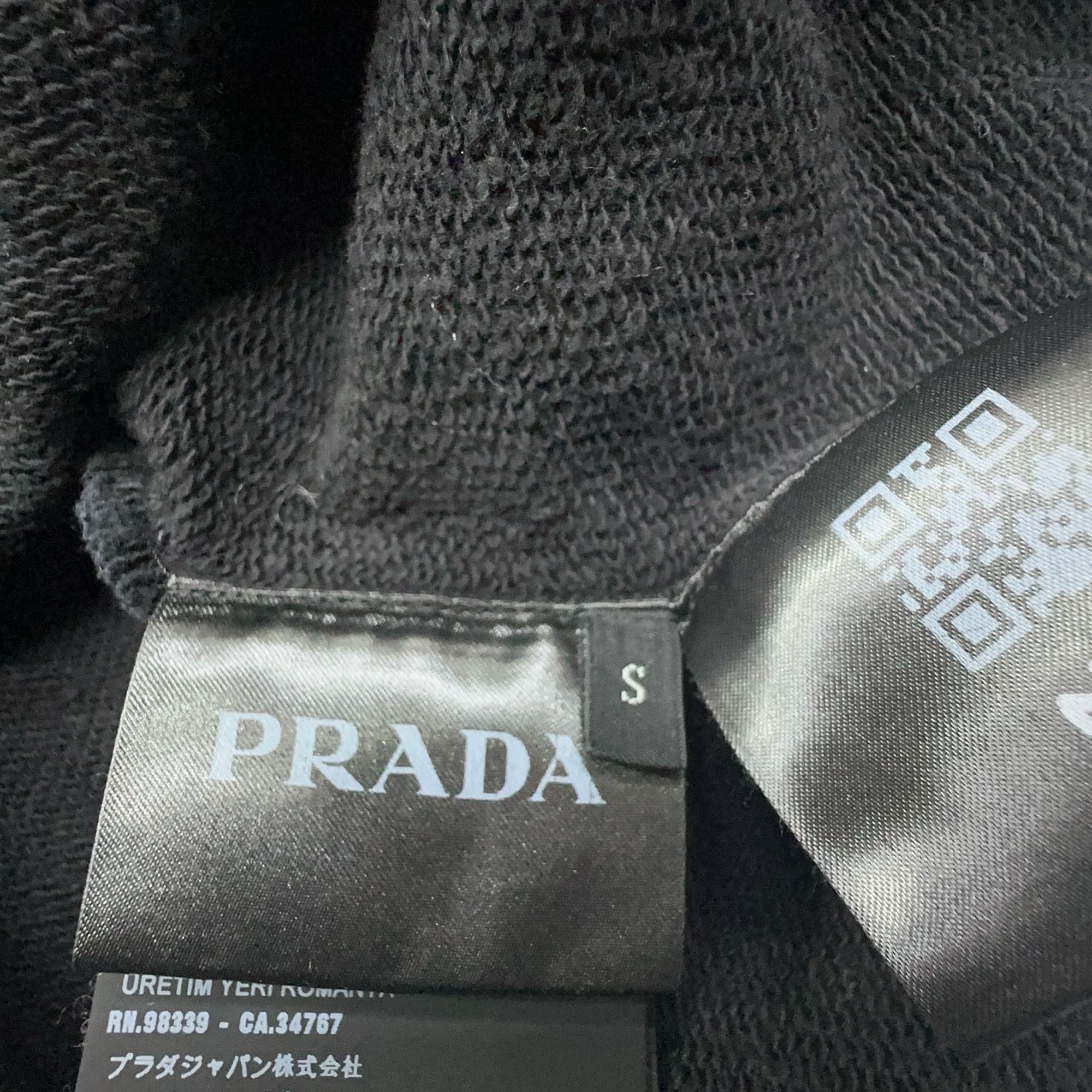 Prada Prada Logo Intarsia Sweatshirt Size S Size US S / EU 44-46 / 1 - 4 Thumbnail