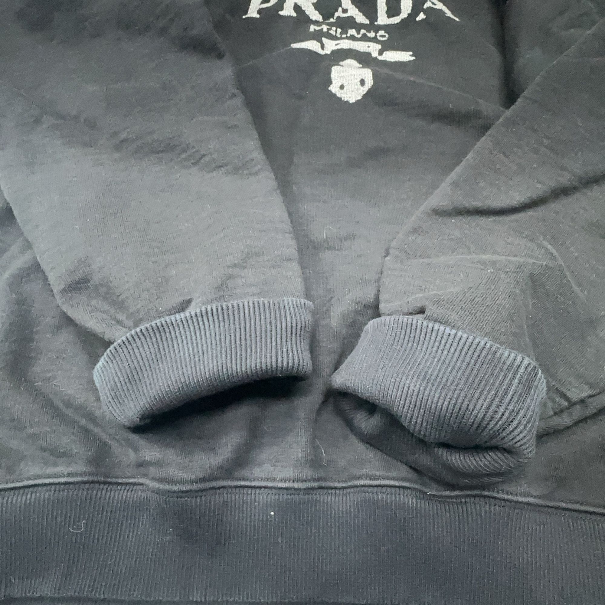 Prada Prada Logo Intarsia Sweatshirt Size S Size US S / EU 44-46 / 1 - 10 Thumbnail