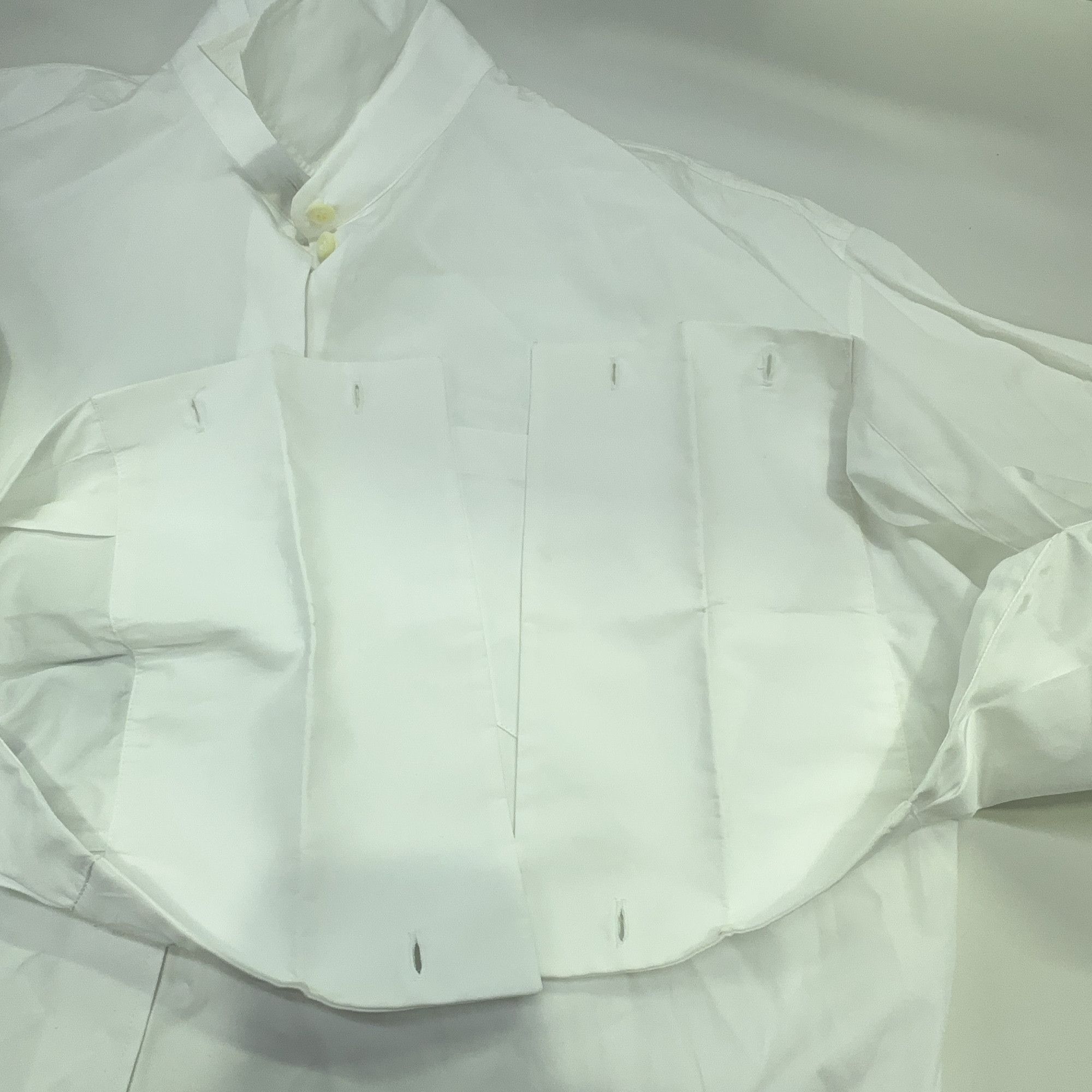 Prada Prada White Cotton Pocket Button Up Shirt Size 42 Size M / US 6-8 / IT 42-44 - 9 Thumbnail