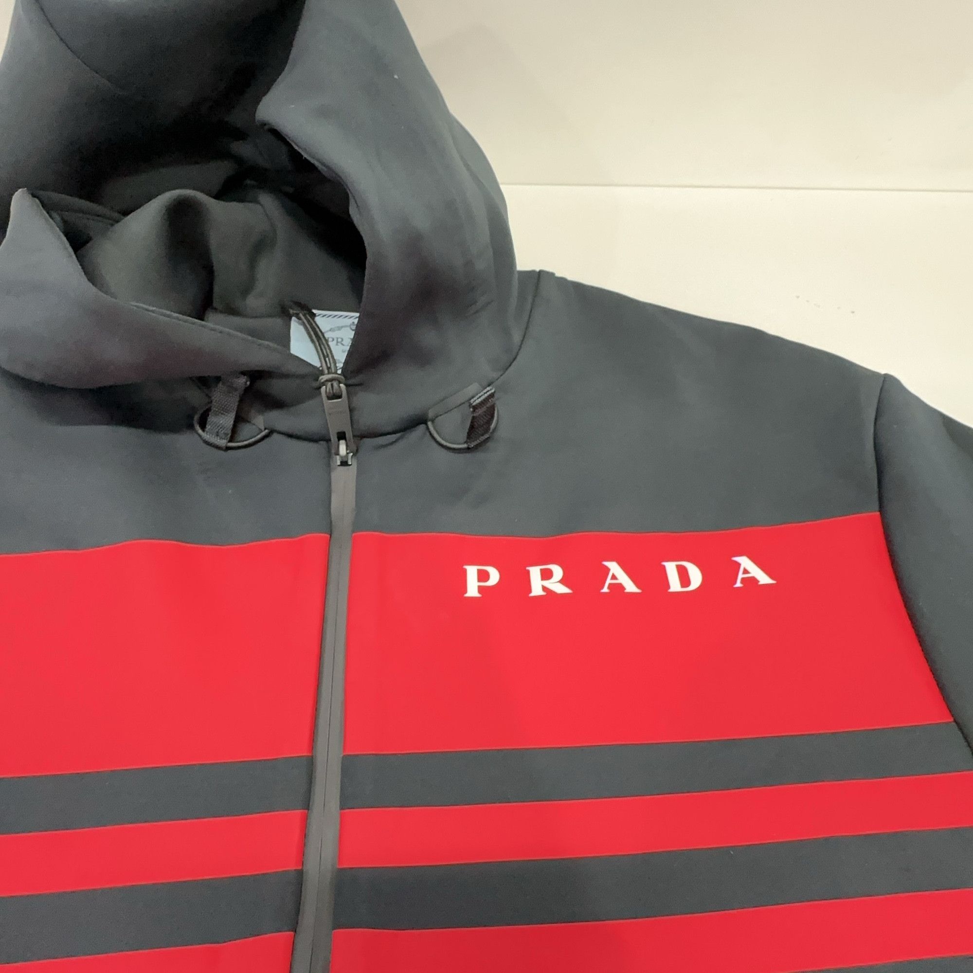 Prada Prada Red Stripe Jacket XS Size XS / US 0-2 / IT 36-38 - 6 Thumbnail