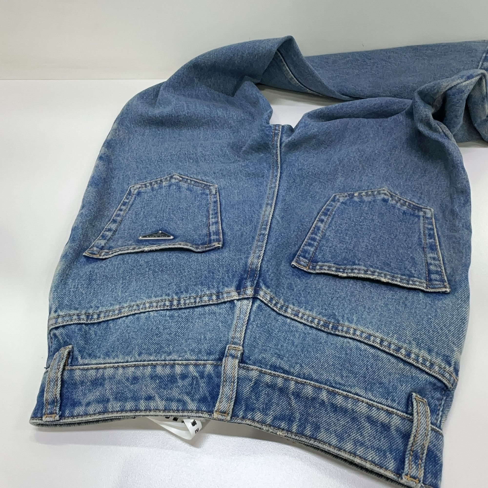 Prada Prada Triangle Logo Jeans Size 24 Size 24" / US 00 / IT 34 - 11 Thumbnail