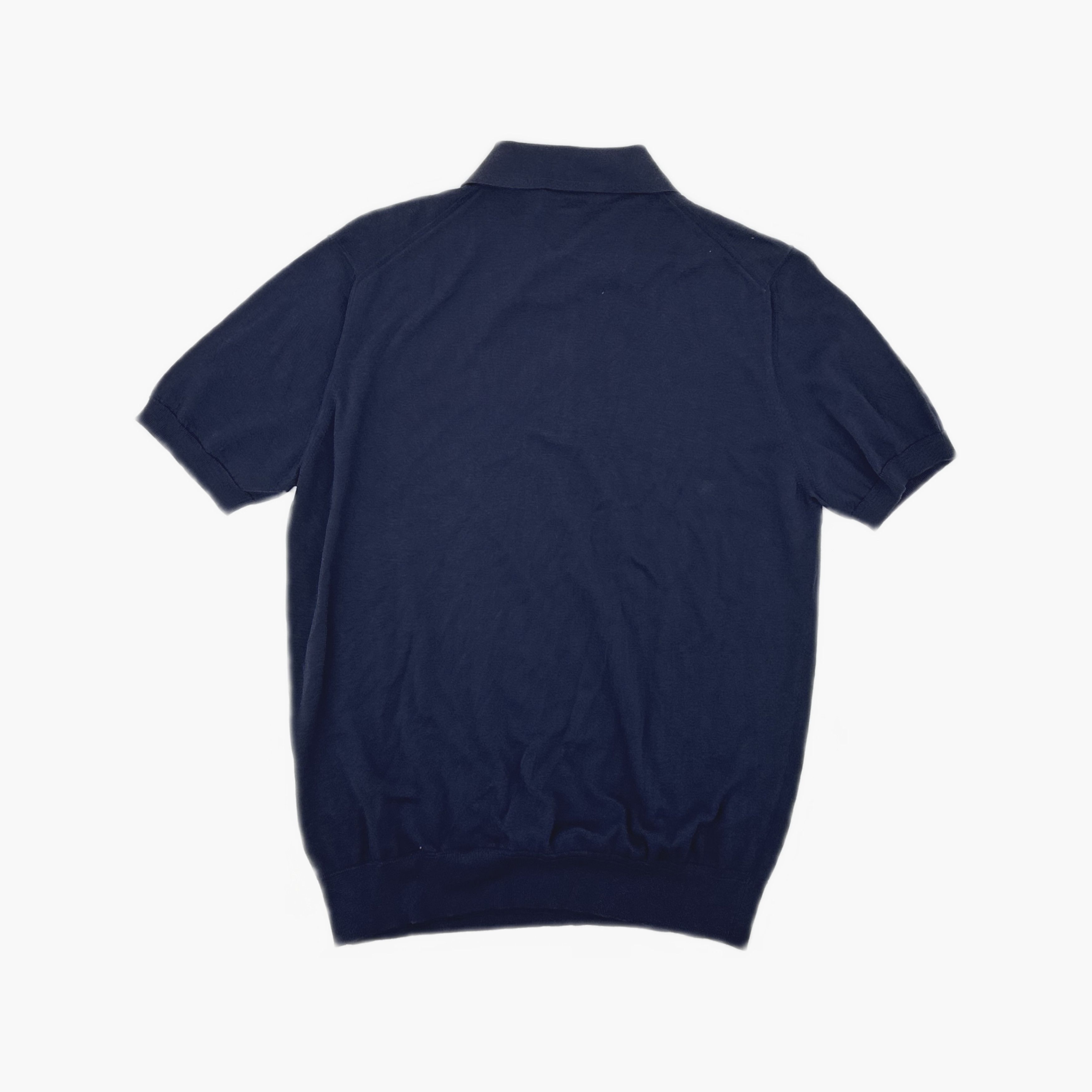 Prada Prada Navy Blue Polo Shirt Size M Size US M / EU 48-50 / 2 - 2 Thumbnail