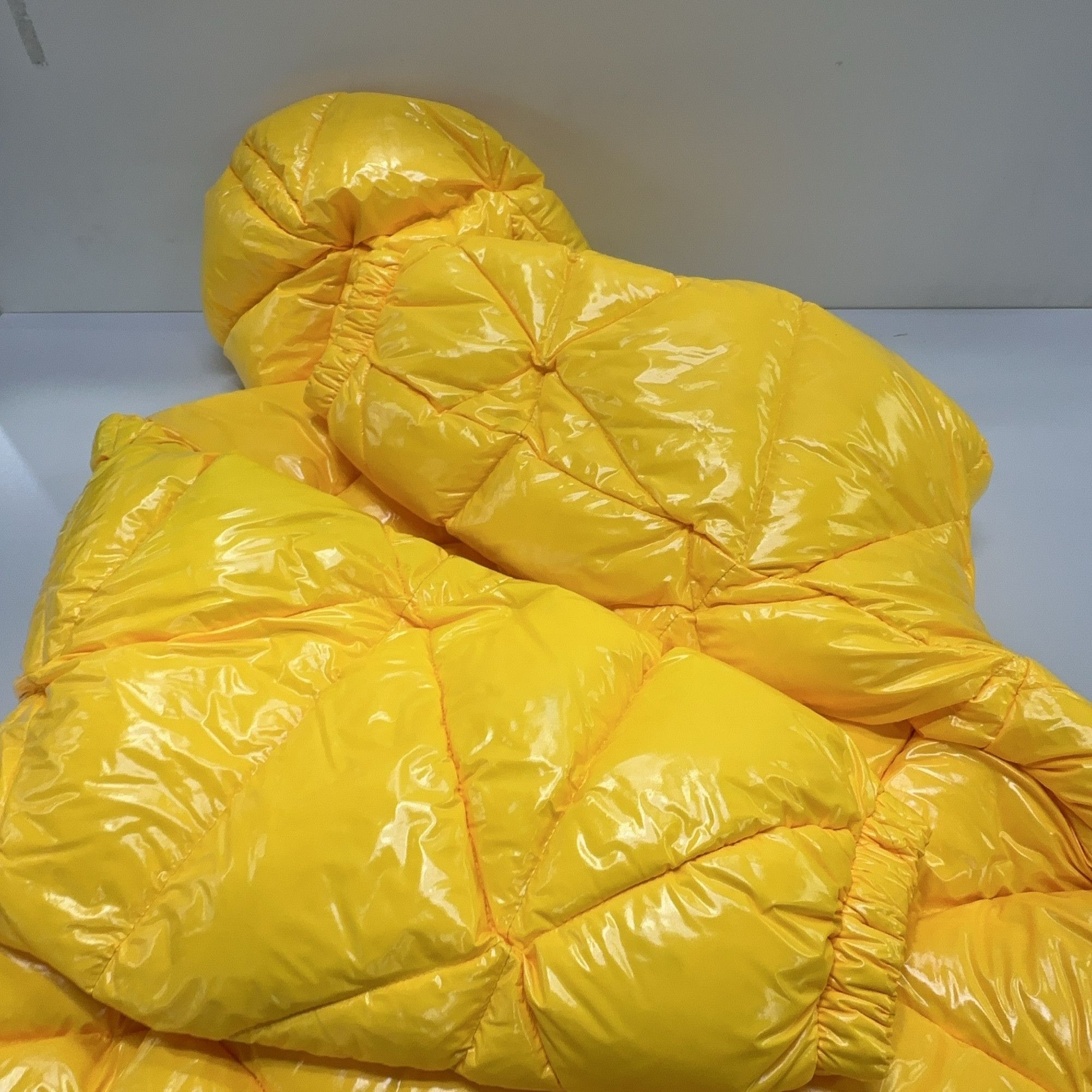 Prada Prada Yellow Logo Down Jacket Size 40 Size S / US 4 / IT 40 - 13 Thumbnail