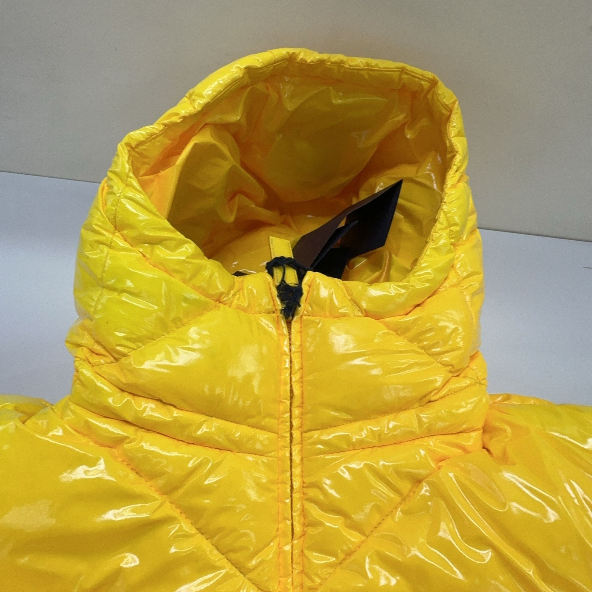 Prada Prada Yellow Logo Down Jacket Size 40 Size S / US 4 / IT 40 - 9 Thumbnail