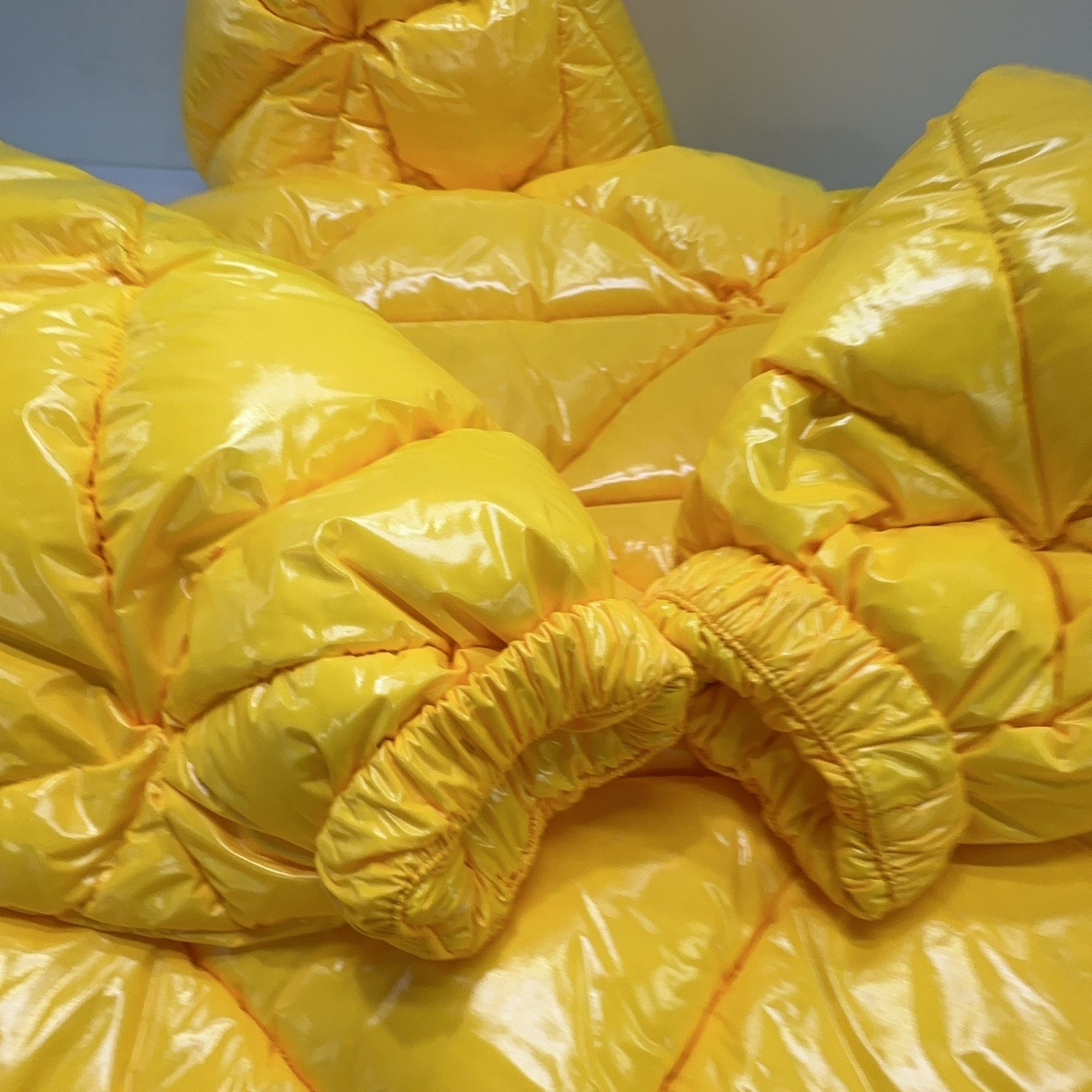 Prada Prada Yellow Logo Down Jacket Size 40 Size S / US 4 / IT 40 - 14 Thumbnail