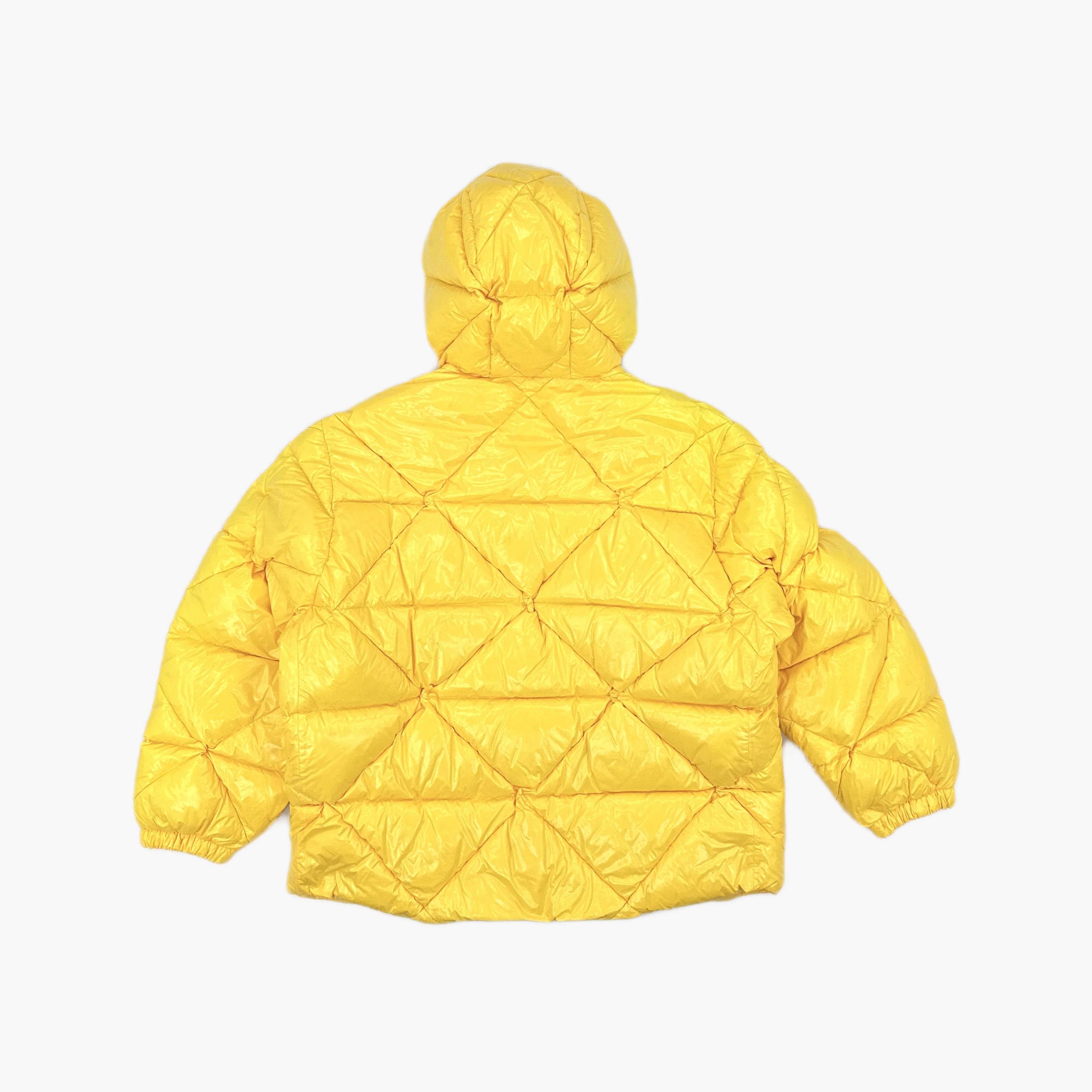 Prada Prada Yellow Logo Down Jacket Size 40 Size S / US 4 / IT 40 - 2 Thumbnail