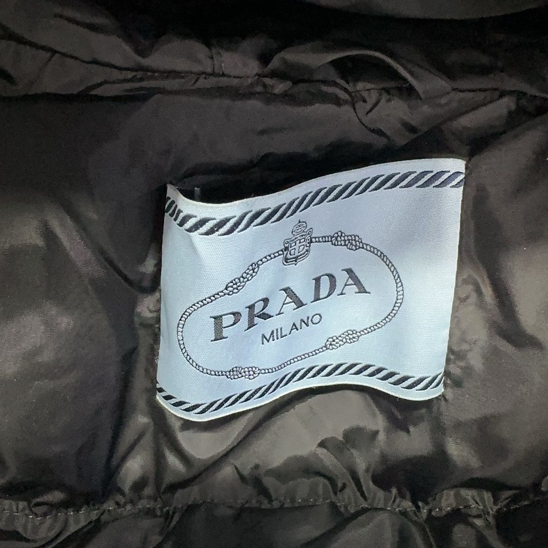 Prada Prada Green Printed Puffer Jacket Size IT 40 Size S / US 4 / IT 40 - 5 Thumbnail