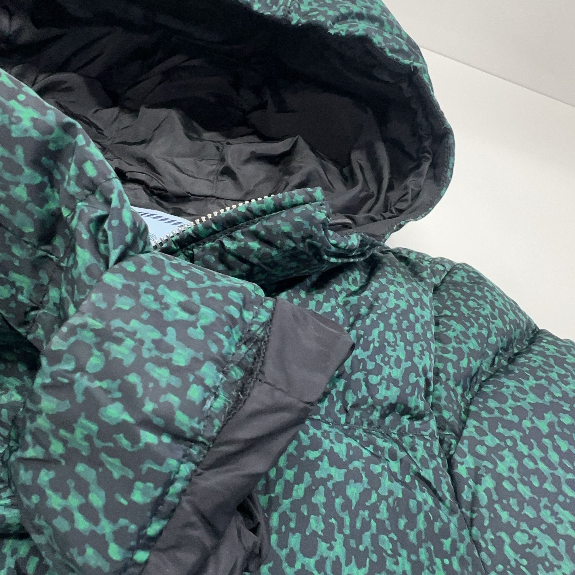 Prada Prada Green Printed Puffer Jacket Size IT 40 Size S / US 4 / IT 40 - 7 Thumbnail