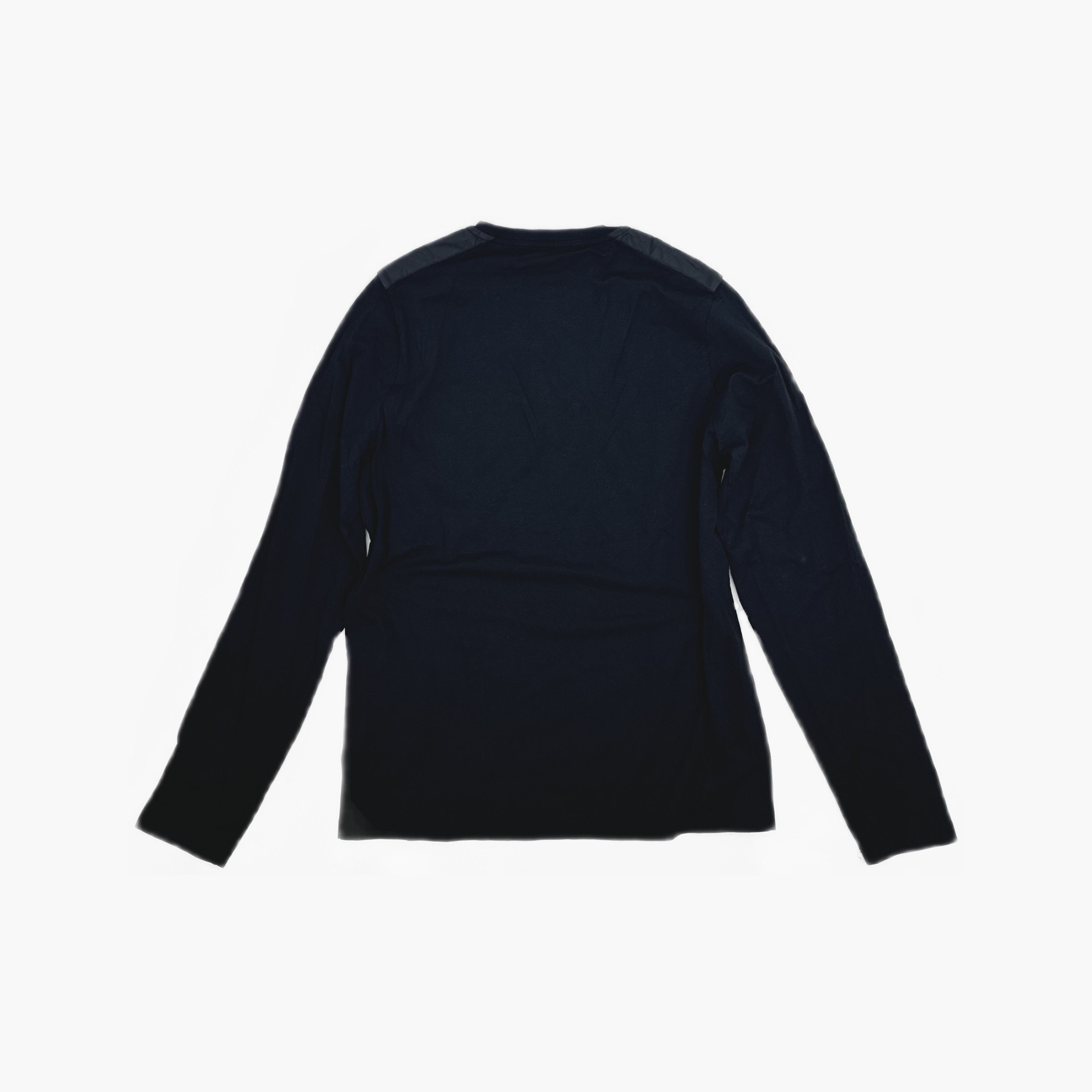 Prada Prada Black Chest Pocket Long Sleeve T-Shirt Size M Size US M / EU 48-50 / 2 - 2 Thumbnail