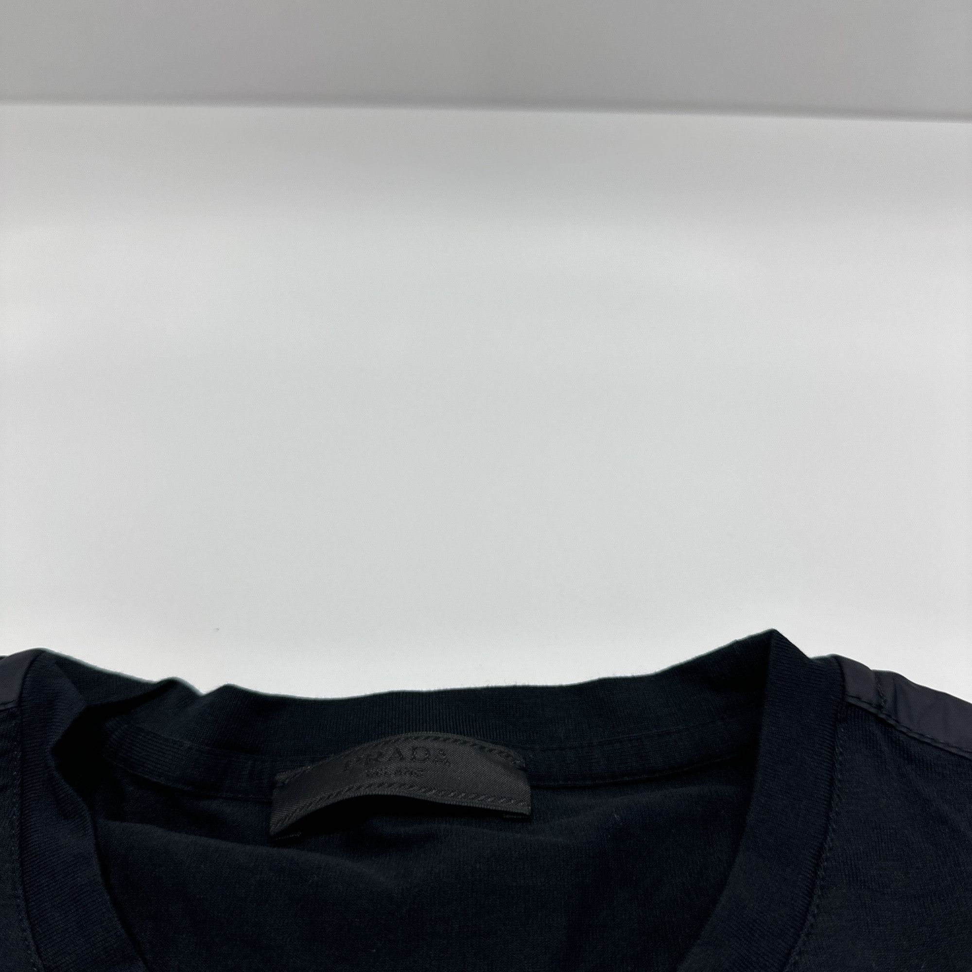 Prada Prada Black Chest Pocket Long Sleeve T-Shirt Size M Size US M / EU 48-50 / 2 - 3 Thumbnail