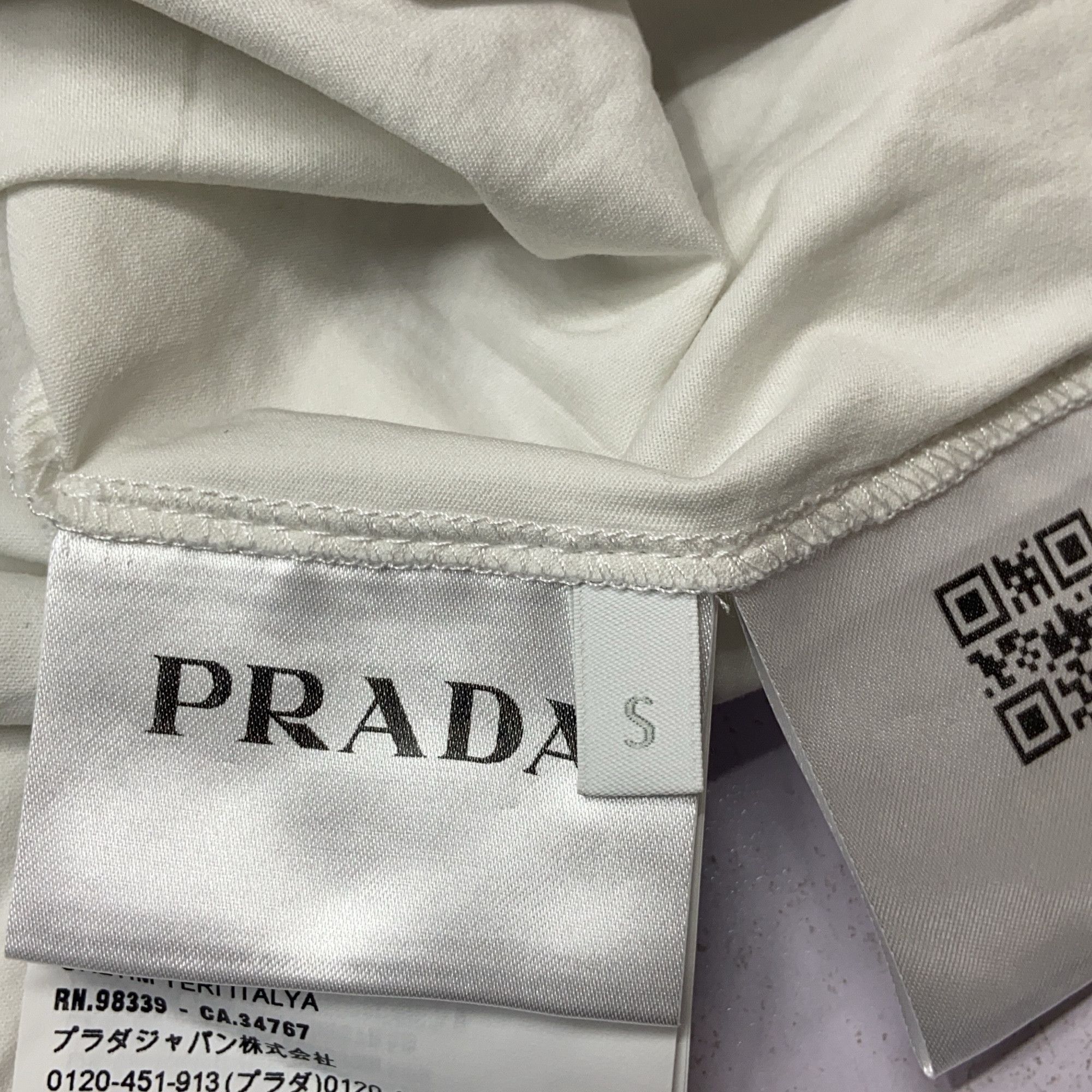 Prada Prada Embroidered Logo Polo Shirt Size S Size US S / EU 44-46 / 1 - 4 Thumbnail