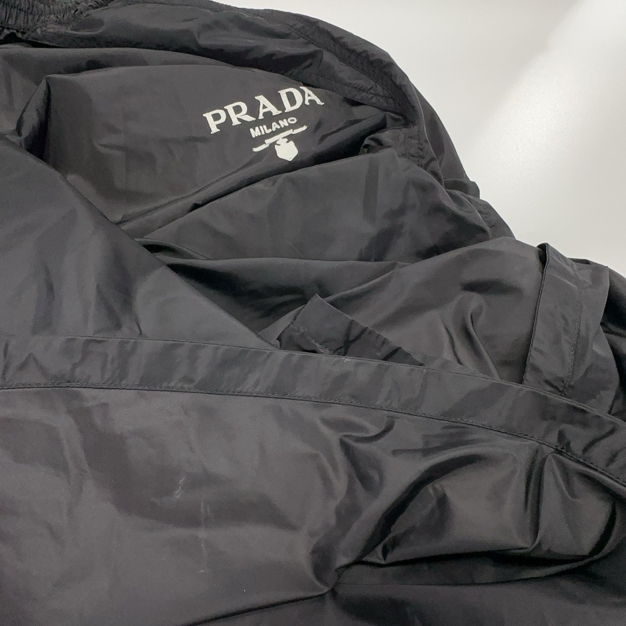 Prada Prada Logo Print Nylon Midi Skirt Size 42 Size 28" / US 6 / IT 42 - 11 Thumbnail
