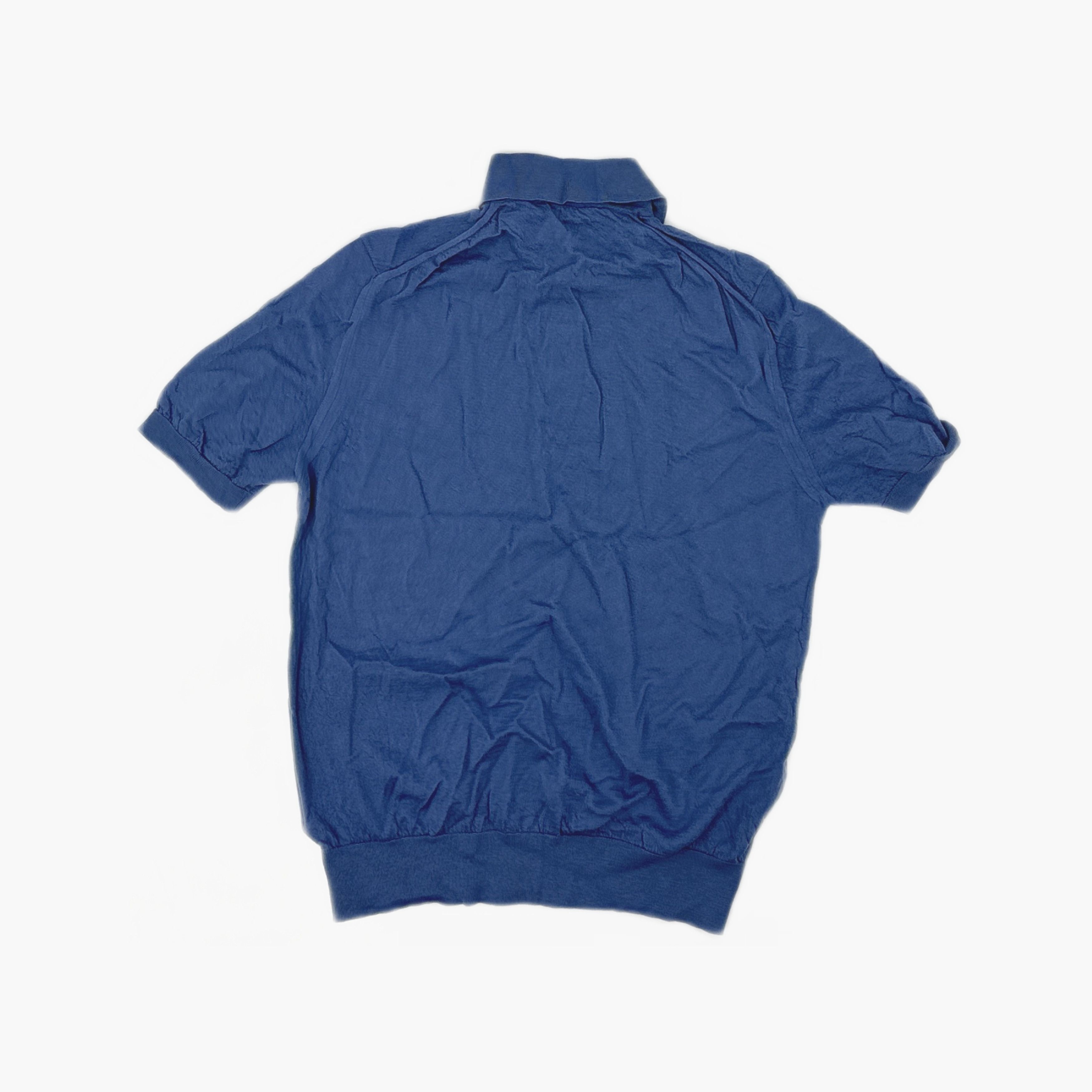 Prada Prada Logo Wool Polo Shirt Size M Size US M / EU 48-50 / 2 - 2 Thumbnail