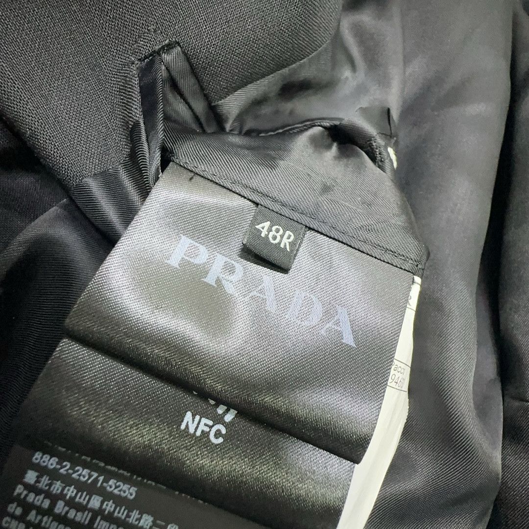 Prada Prada Wool Blazer Size 38R Size 38R - 3 Thumbnail