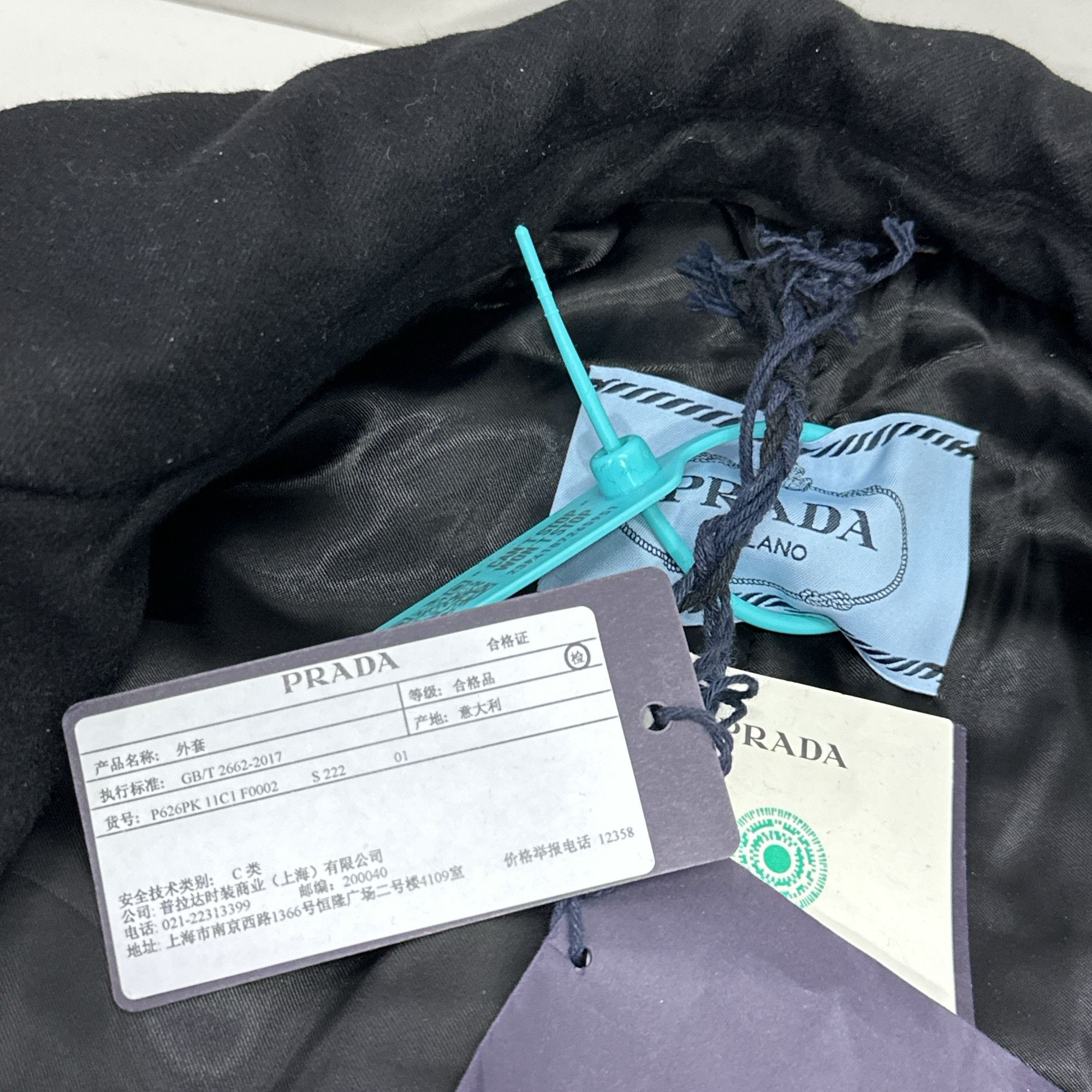 Prada Prada Cashmere Wool Coat Size 40 Size S / US 4 / IT 40 - 5 Thumbnail