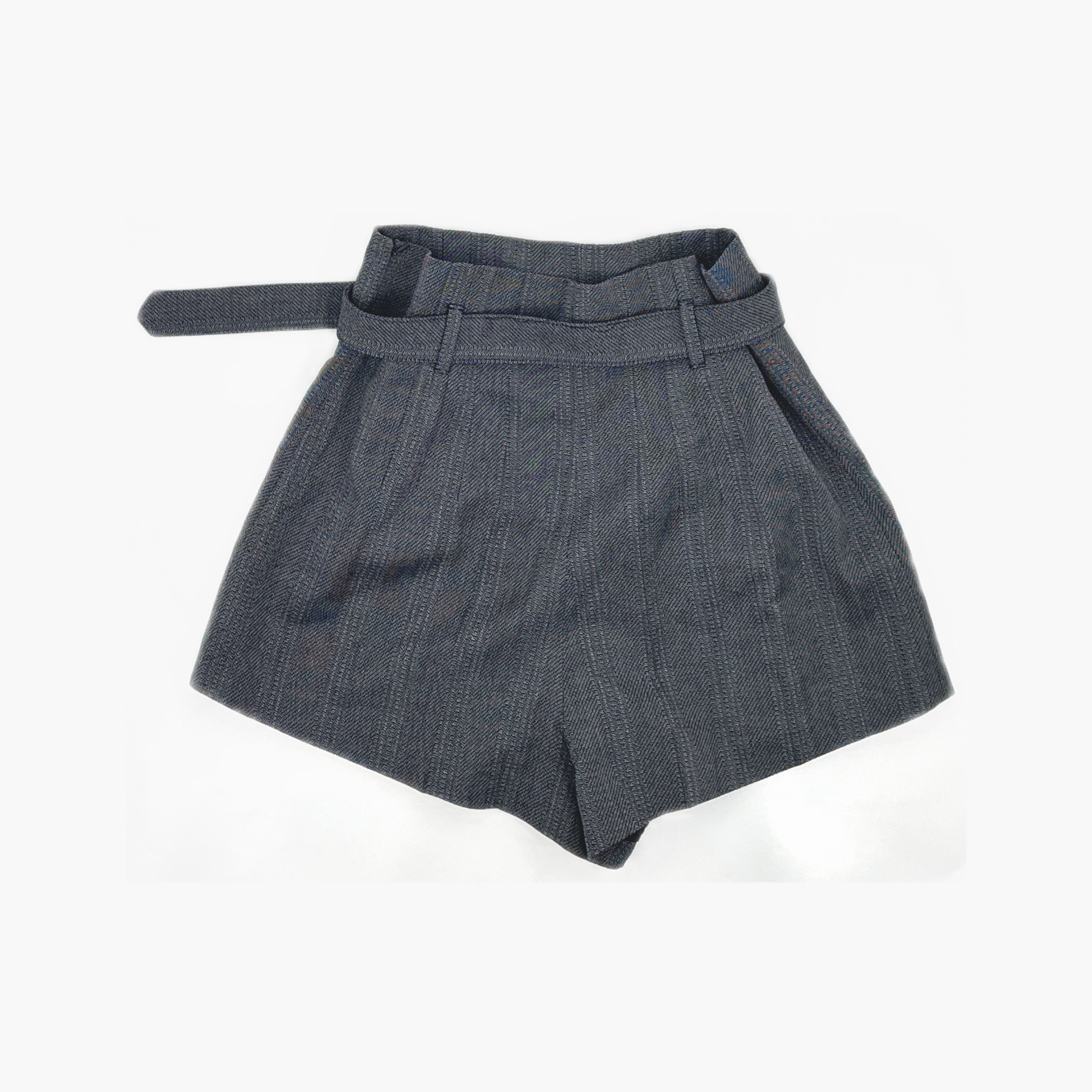 Prada Prada Herringbone Shorts Size 38 Size 26" / US 2 / IT 38 - 2 Thumbnail