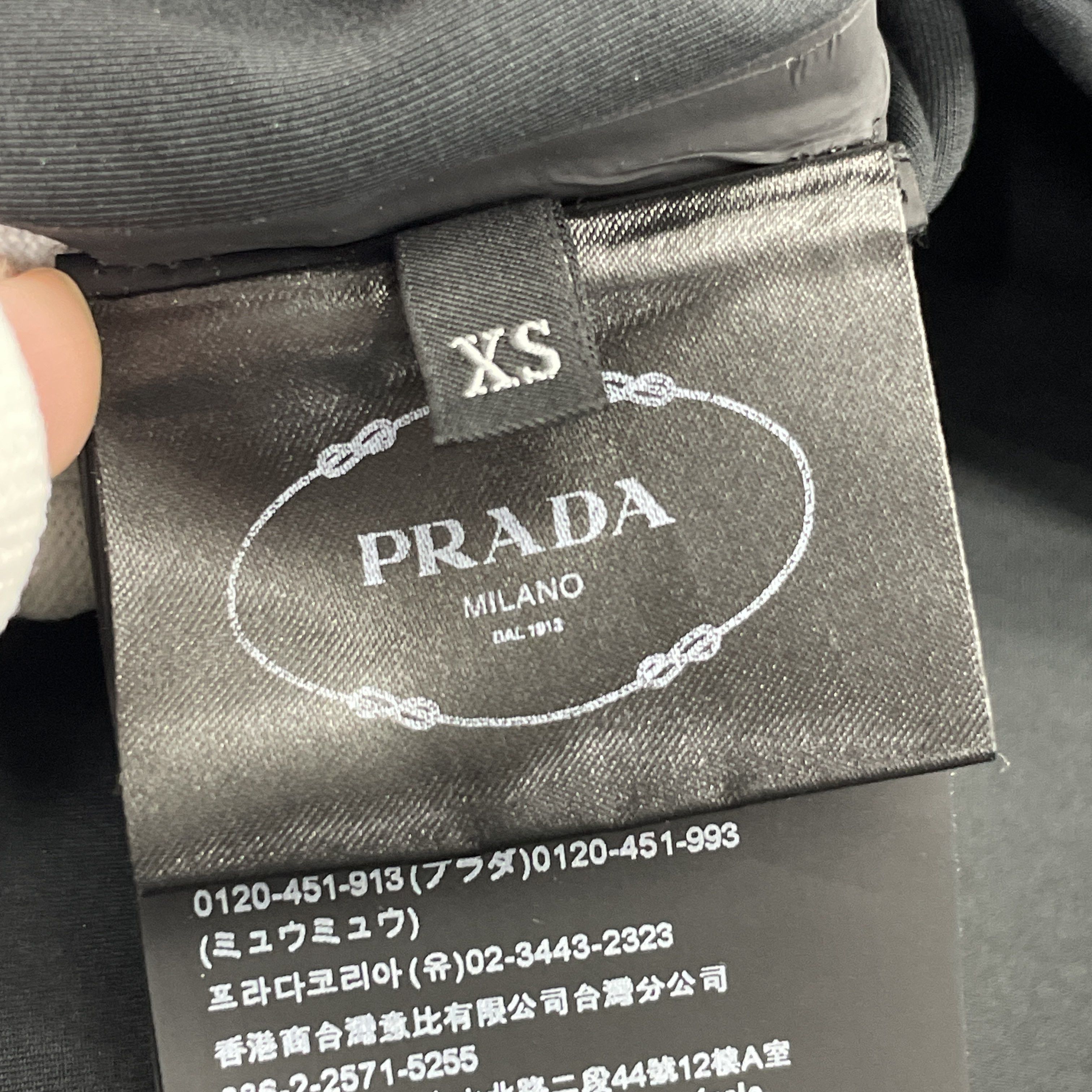 Prada Prada Striped Logo Hooded Jacket XS Size XS / US 0-2 / IT 36-38 - 4 Thumbnail
