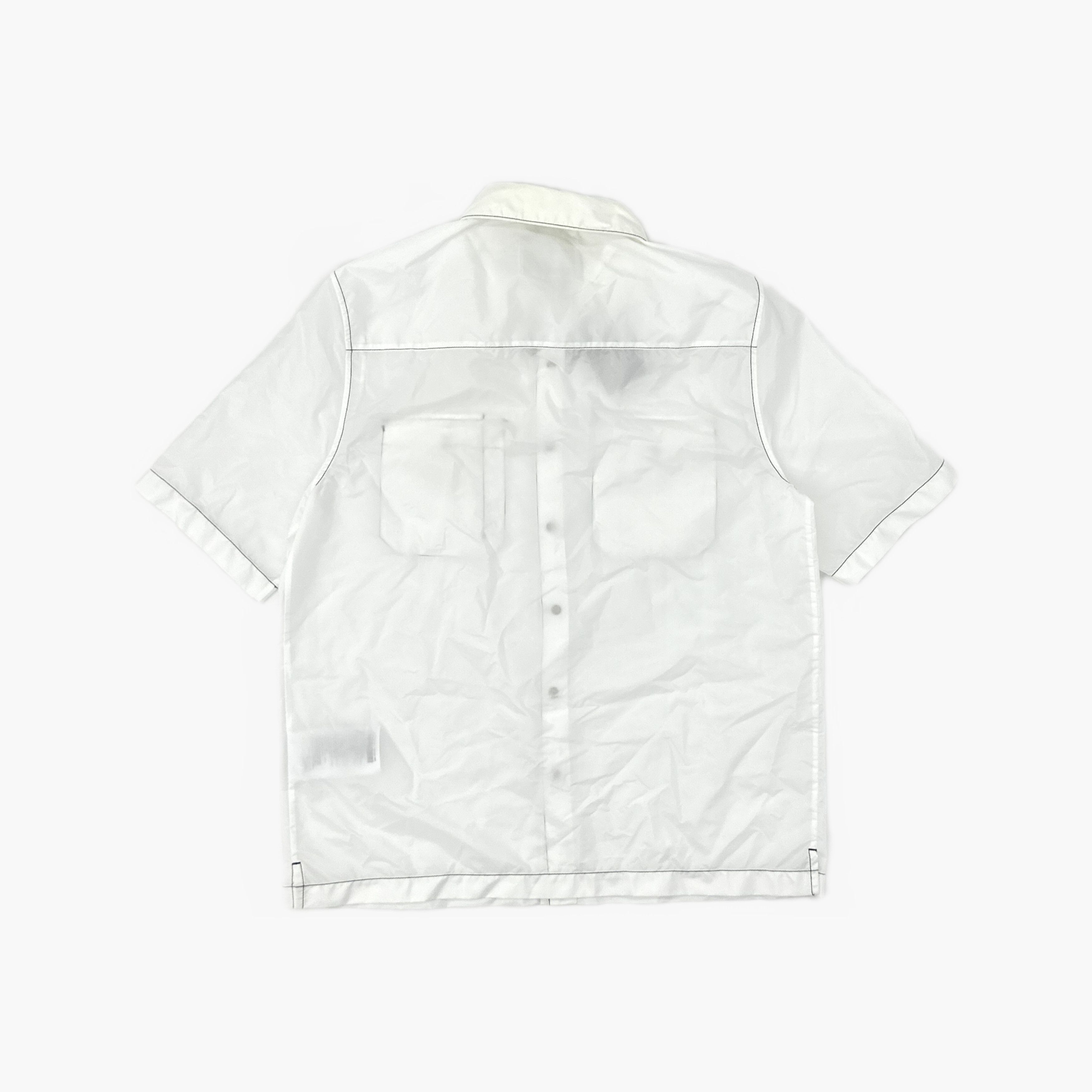 Prada Prada Re-Nylon Logo Button Up Shirt Size L Size US L / EU 52-54 / 3 - 2 Thumbnail